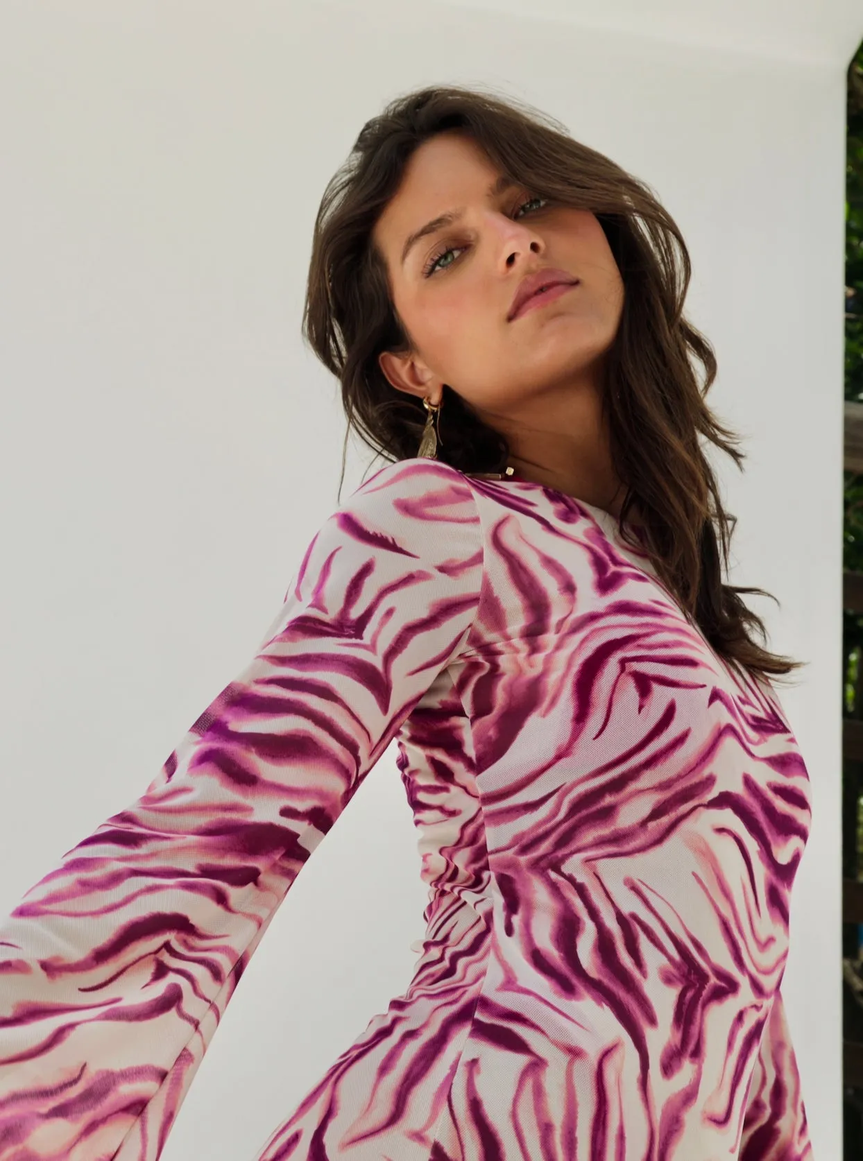 Printed Mesh Maxi Cover sold by Nightcap product image thumbnail 2