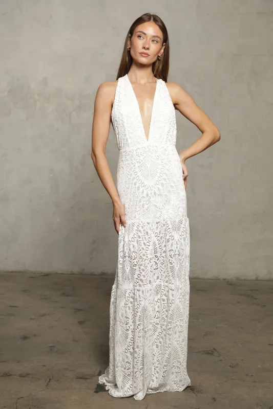 Lanai Lace Lima Maxi sold by Nightcap