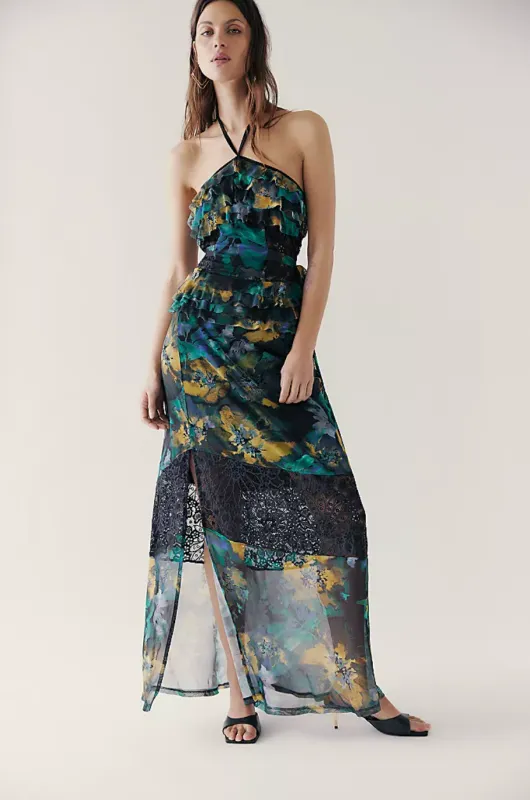 Hibiscus Lace Maxi sold by Nightcap