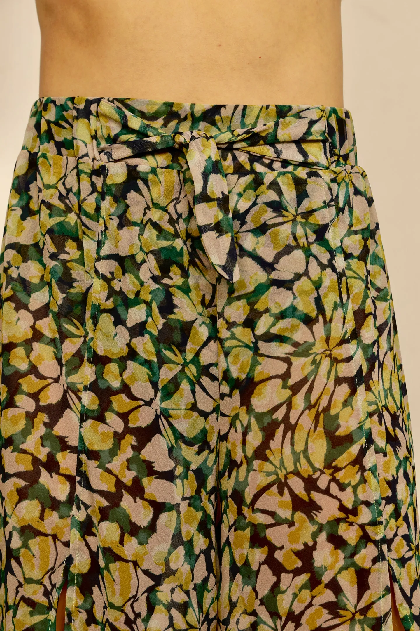 Chiffon Palazzo Tie Pant sold by Nightcap product image thumbnail 5