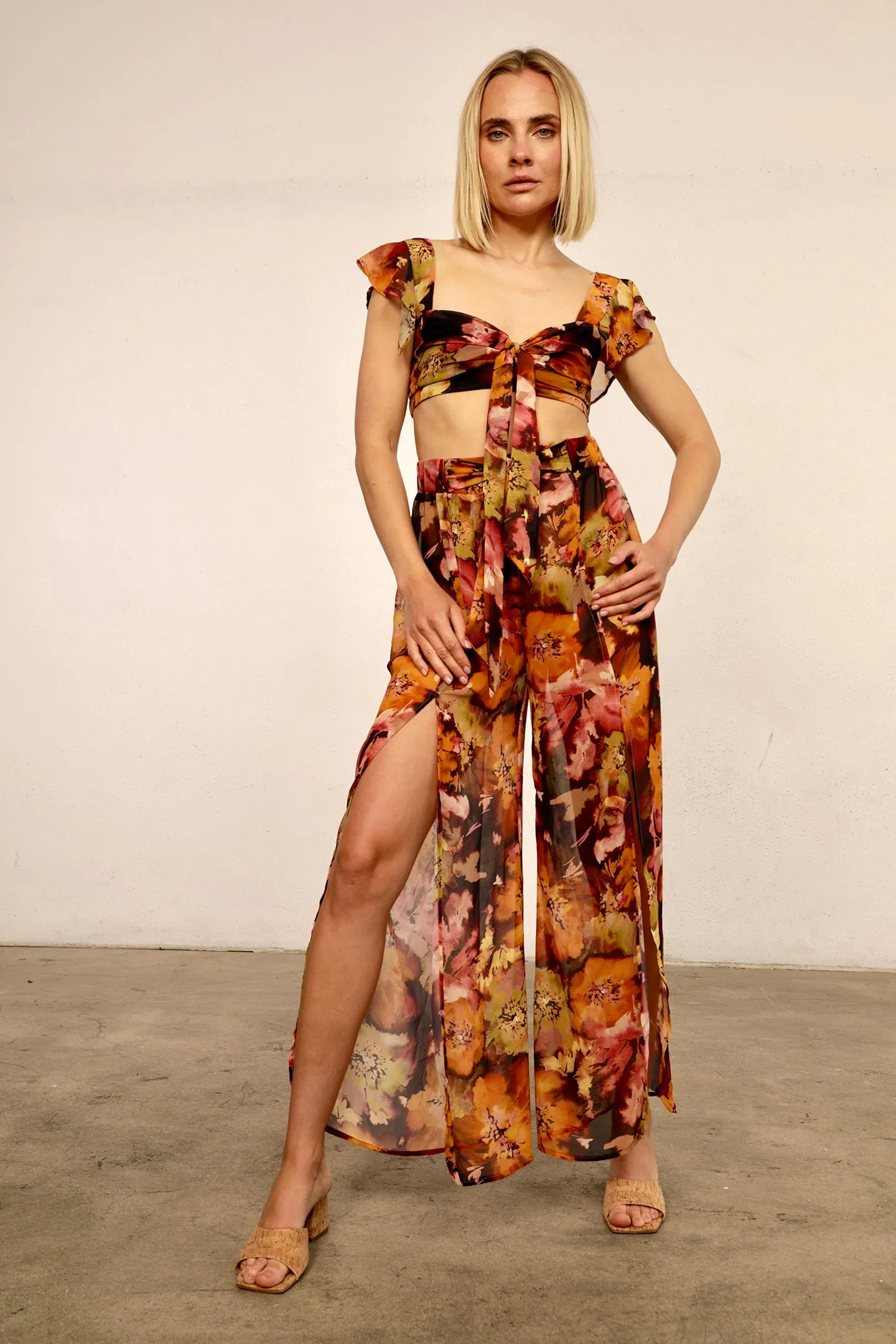 Chiffon Flutter Bra sold by Nightcap product image thumbnail 3