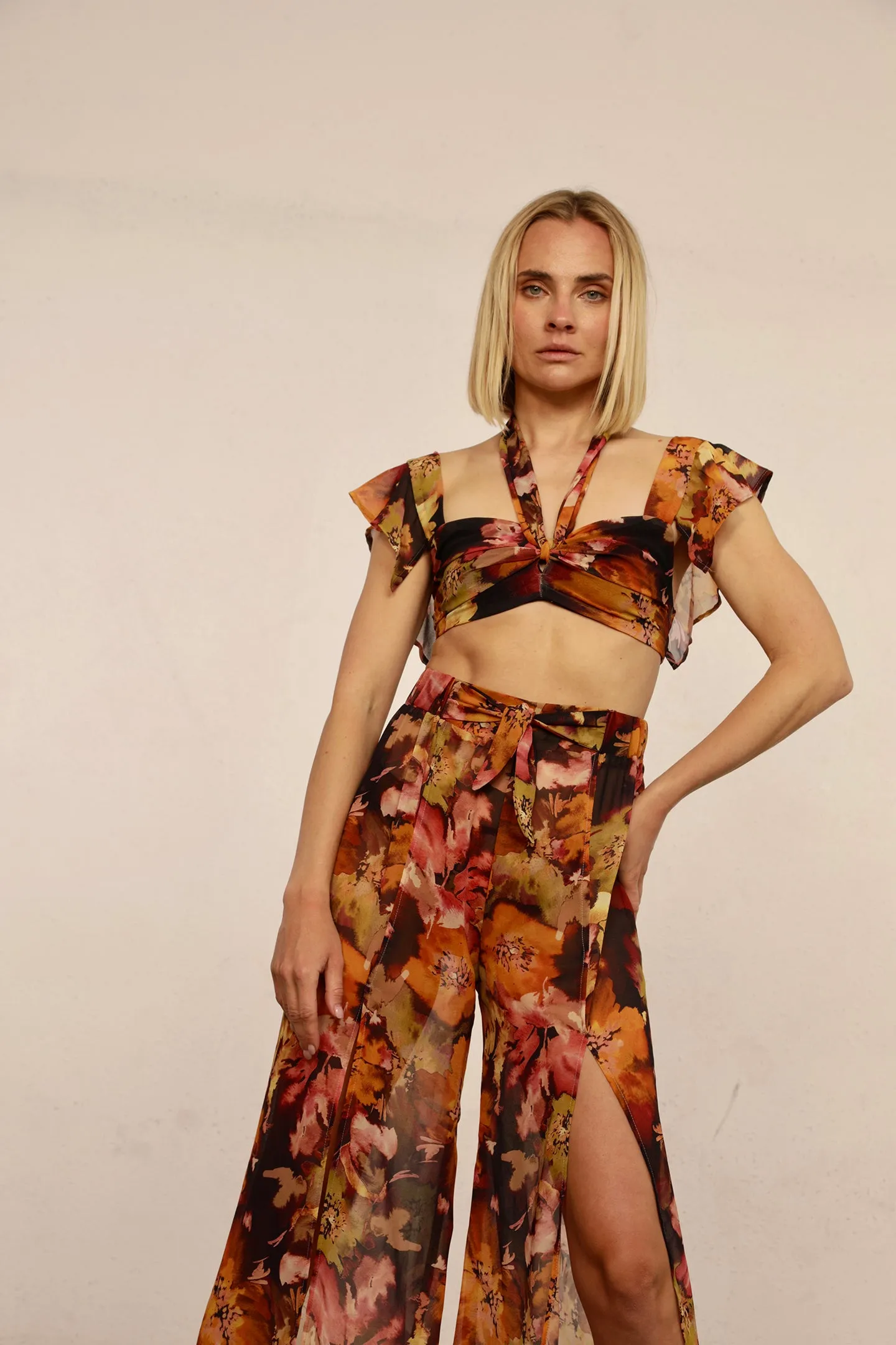 Chiffon Flutter Bra sold by Nightcap product image thumbnail 4