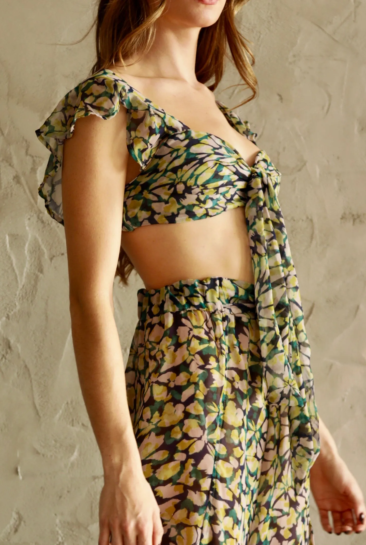 Chiffon Flutter Bra sold by Nightcap