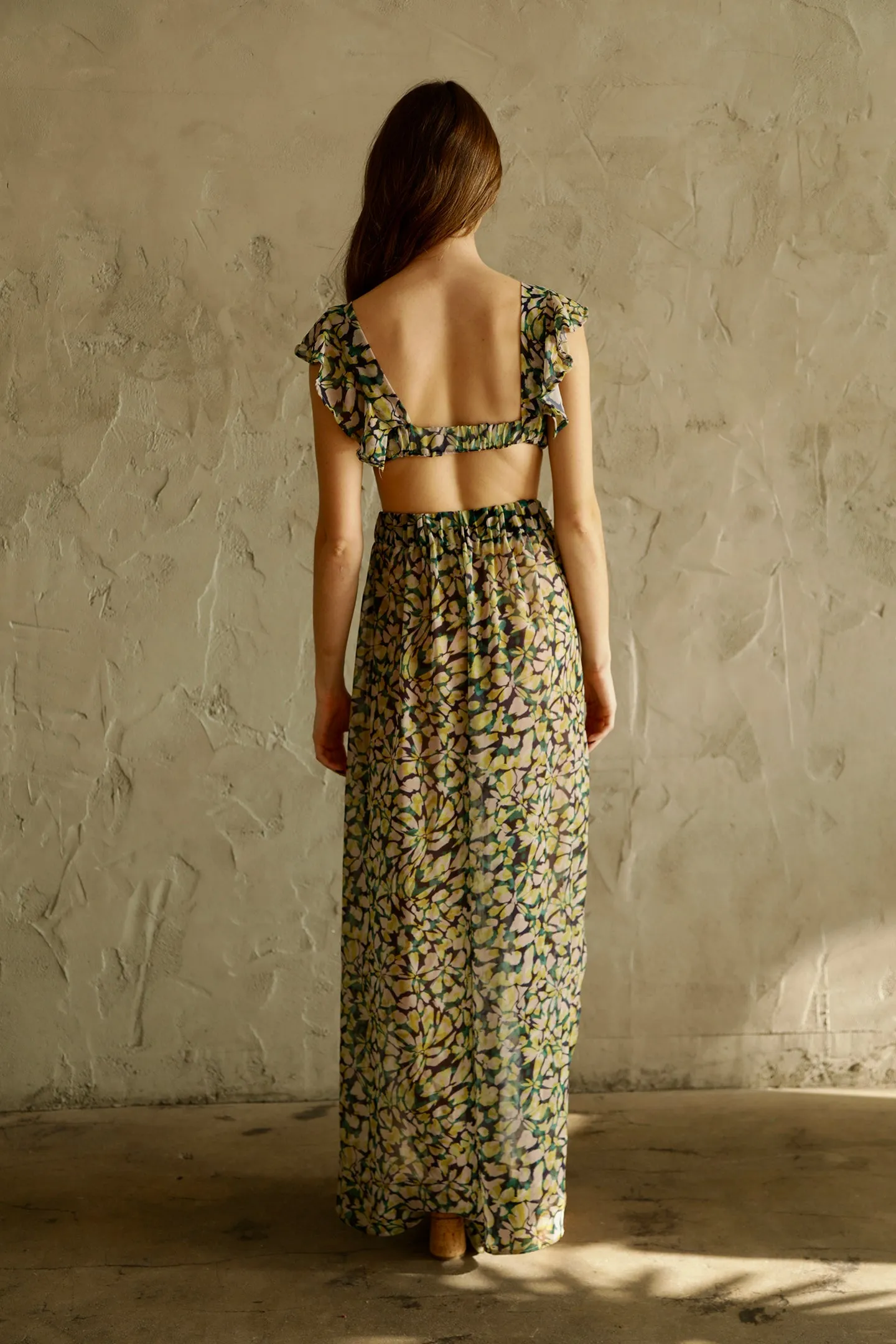 Chiffon Flutter Bra sold by Nightcap product image thumbnail 2