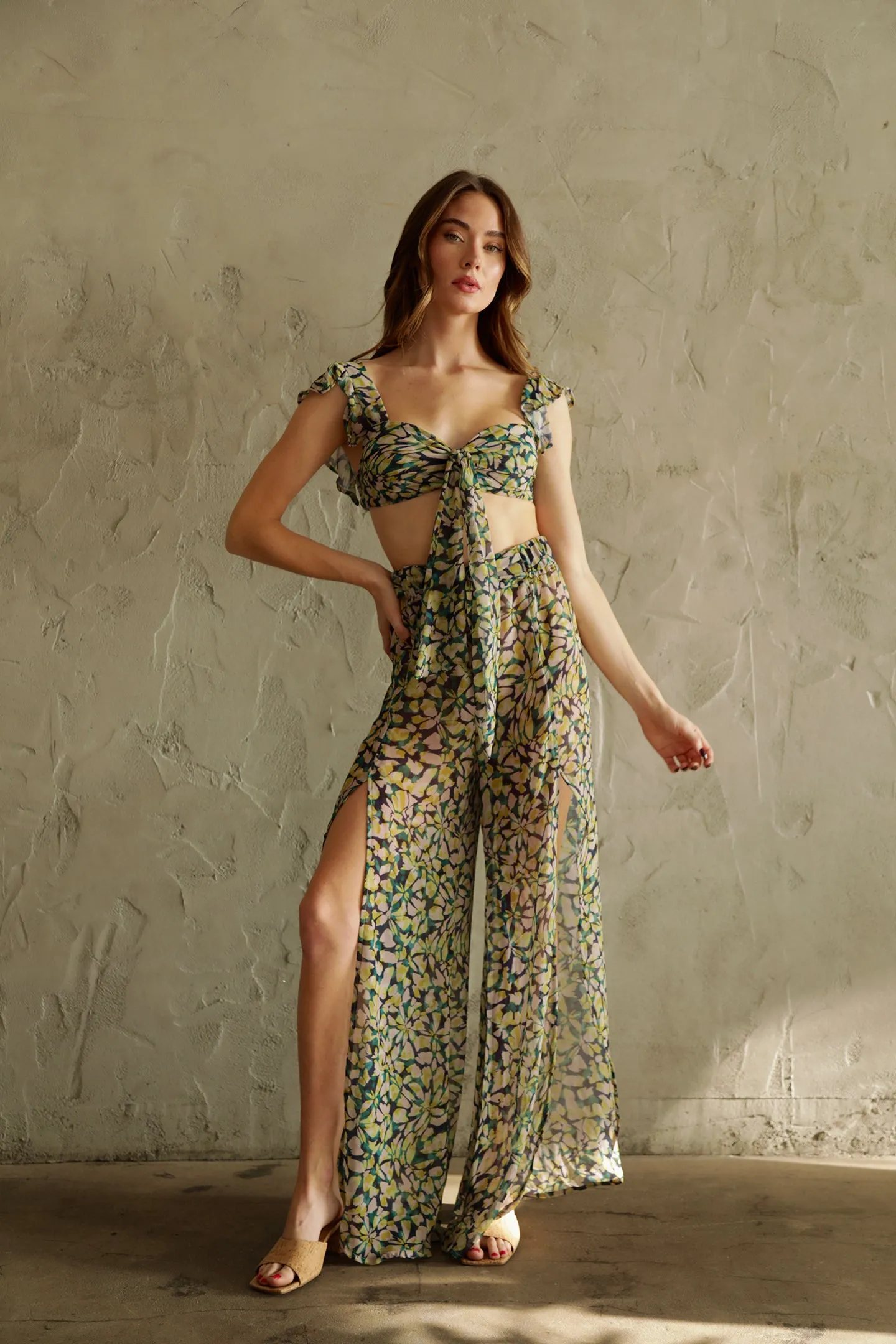 Chiffon Flutter Bra sold by Nightcap product image thumbnail 3