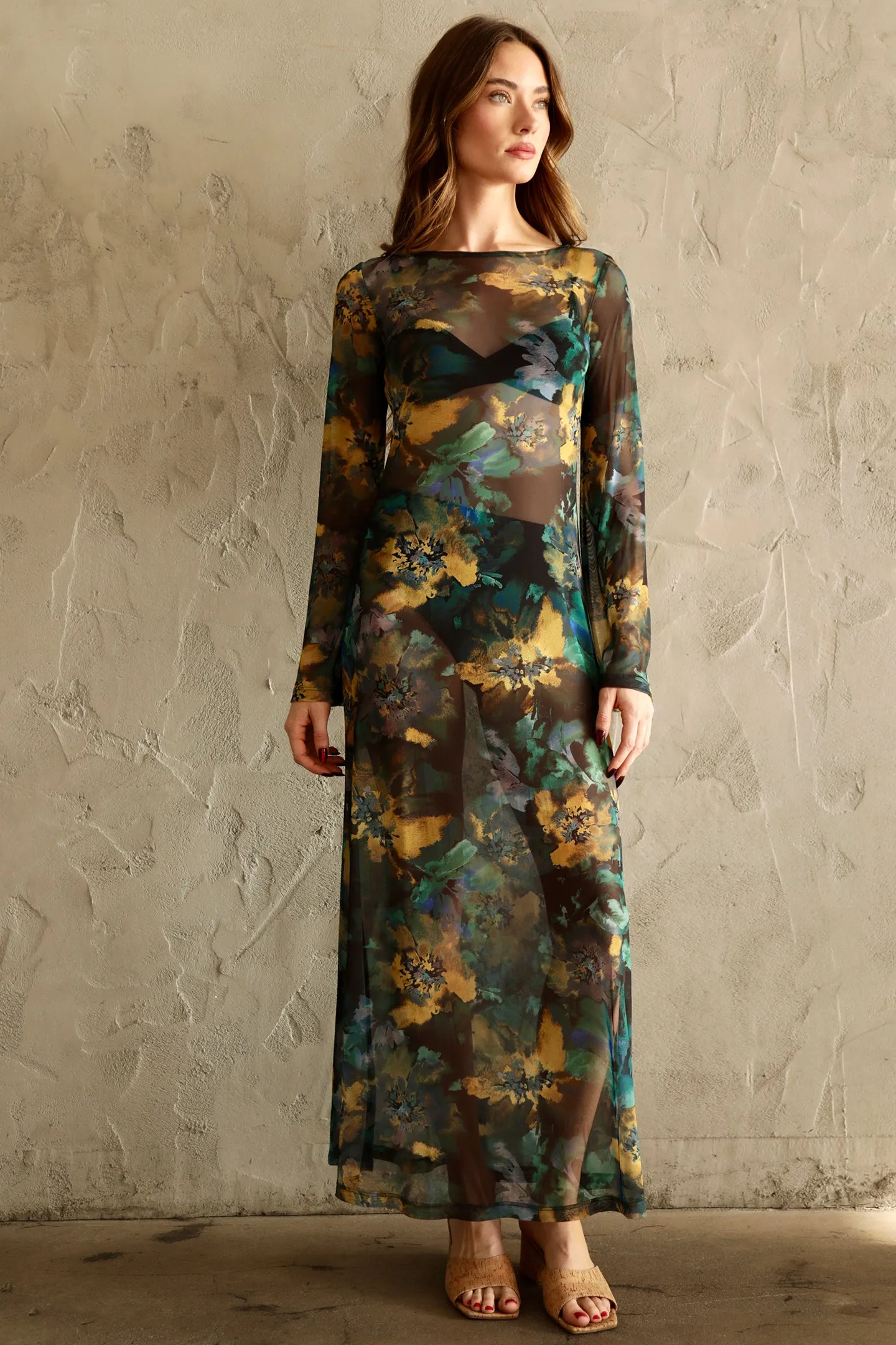 Printed Mesh Maxi Cover sold by Nightcap