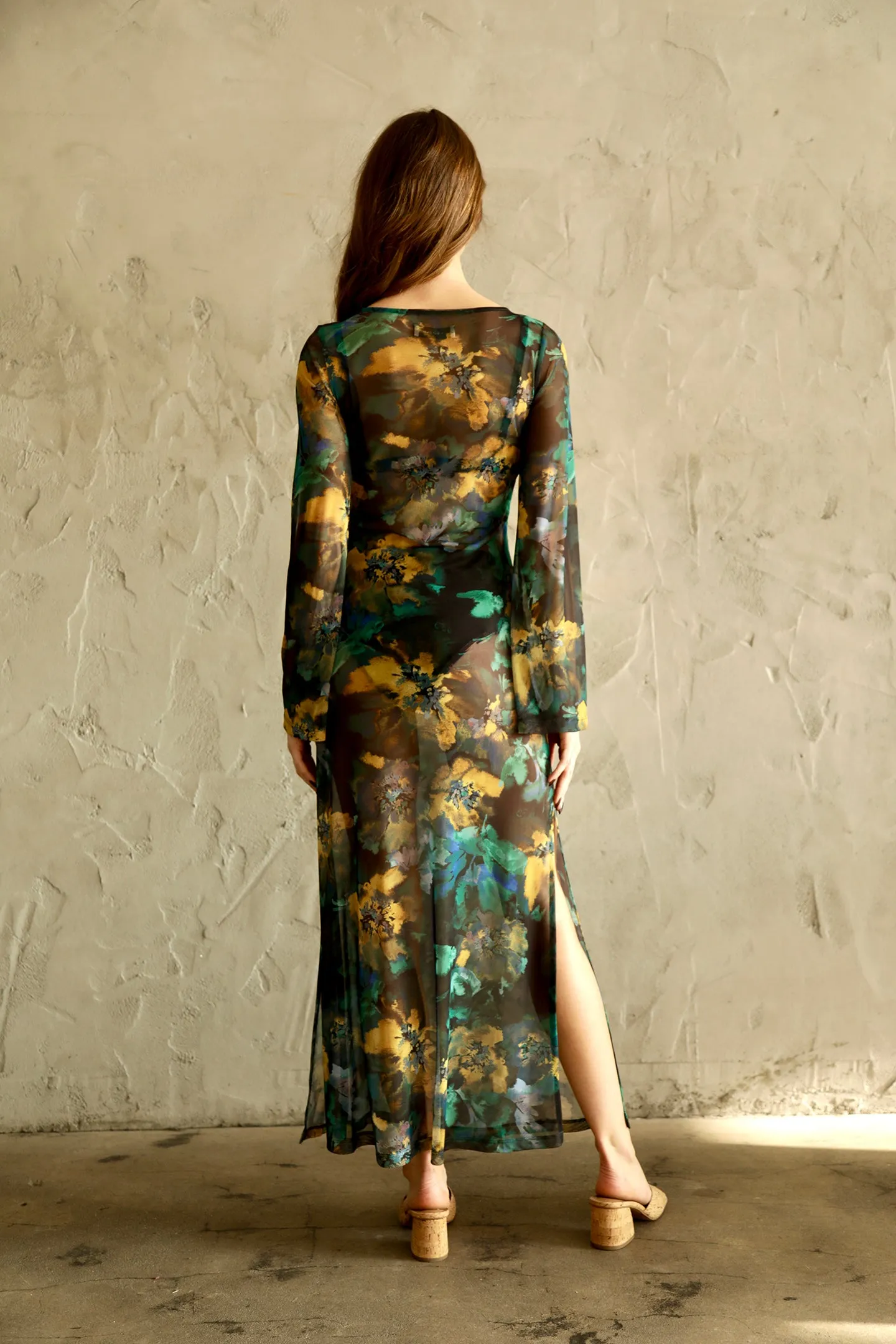 Printed Mesh Maxi Cover sold by Nightcap product image thumbnail 4