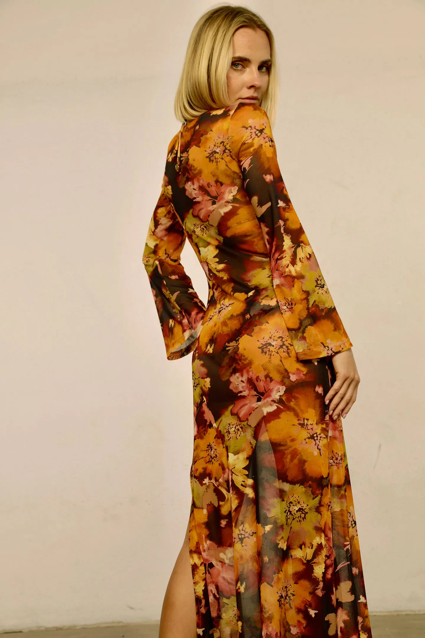 Printed Mesh Maxi Cover sold by Nightcap product image thumbnail 5