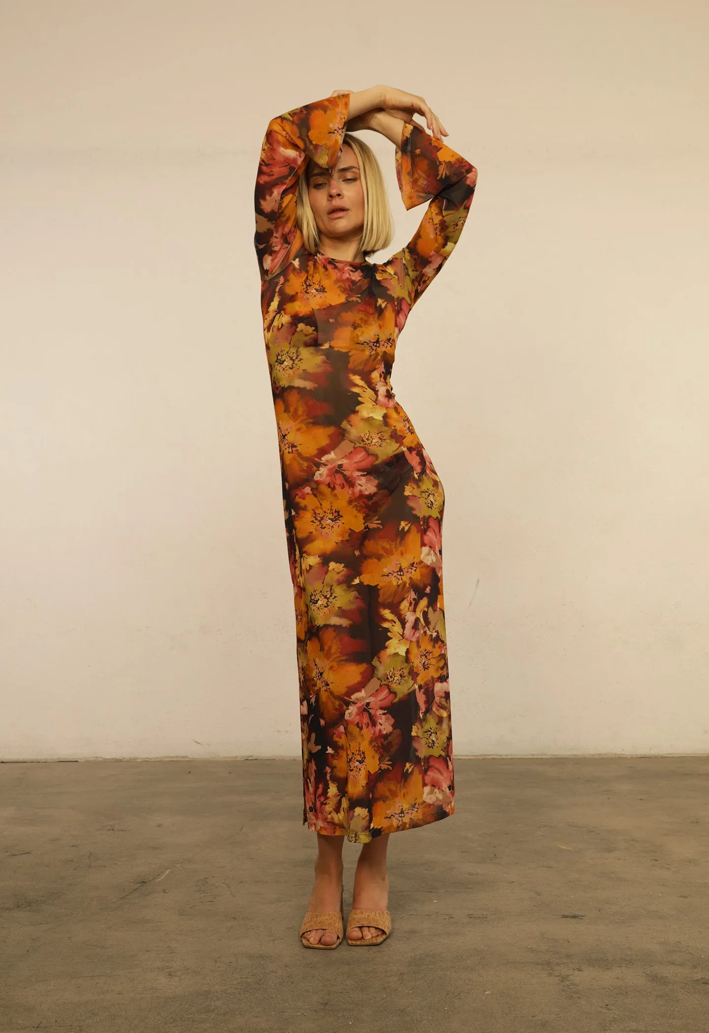 Printed Mesh Maxi Cover sold by Nightcap product image thumbnail 3
