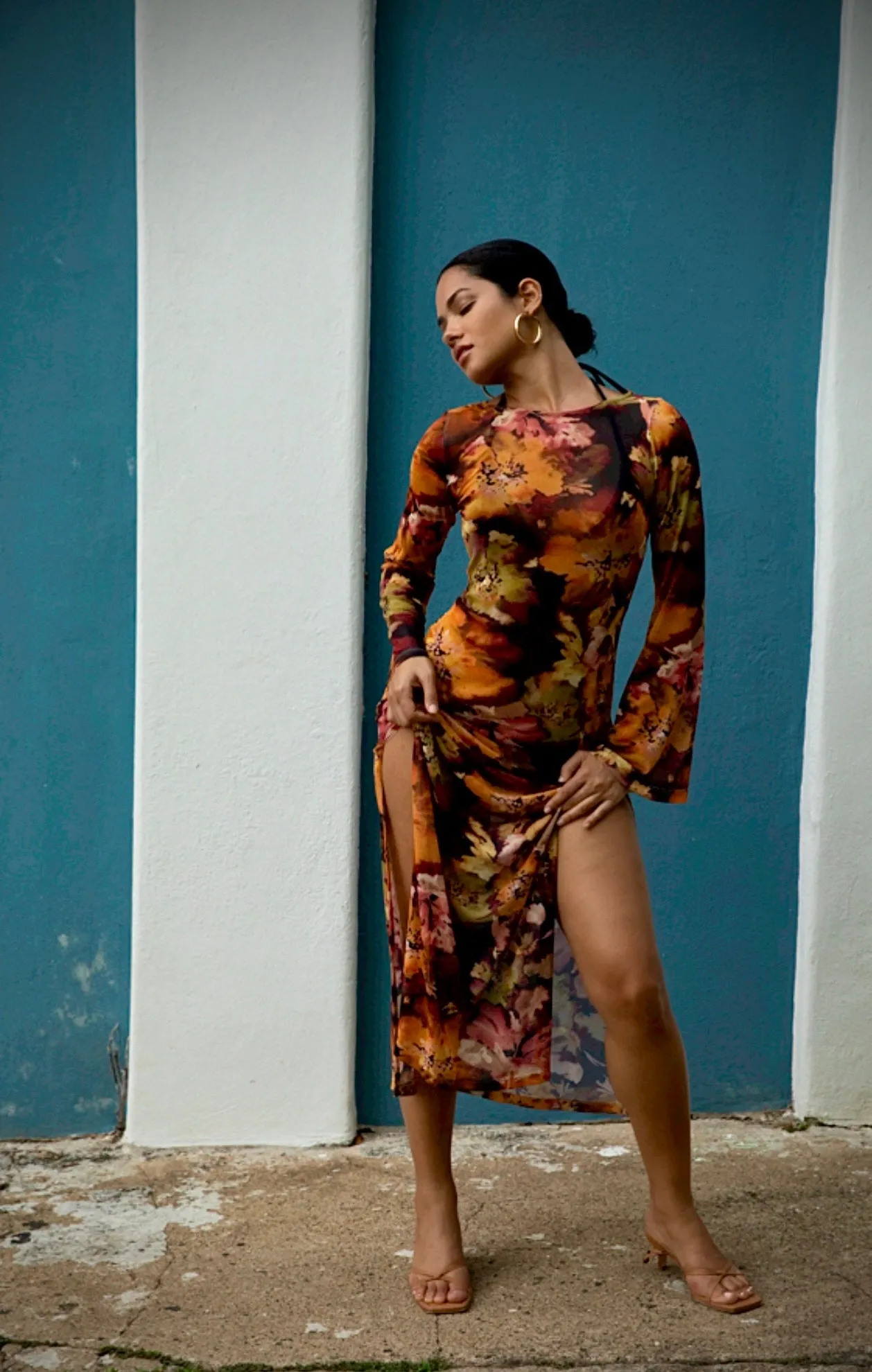 Printed Mesh Maxi Cover sold by Nightcap