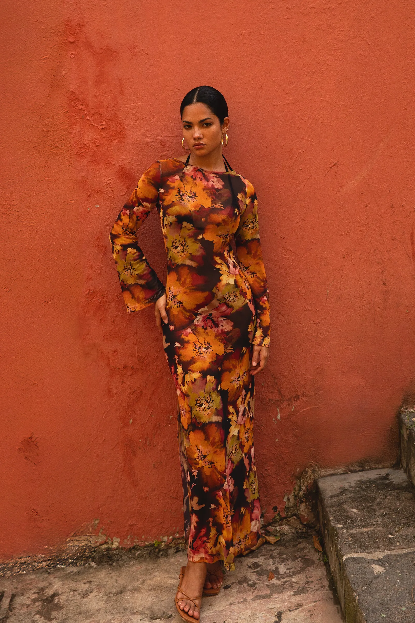 Printed Mesh Maxi Cover sold by Nightcap product image thumbnail 2