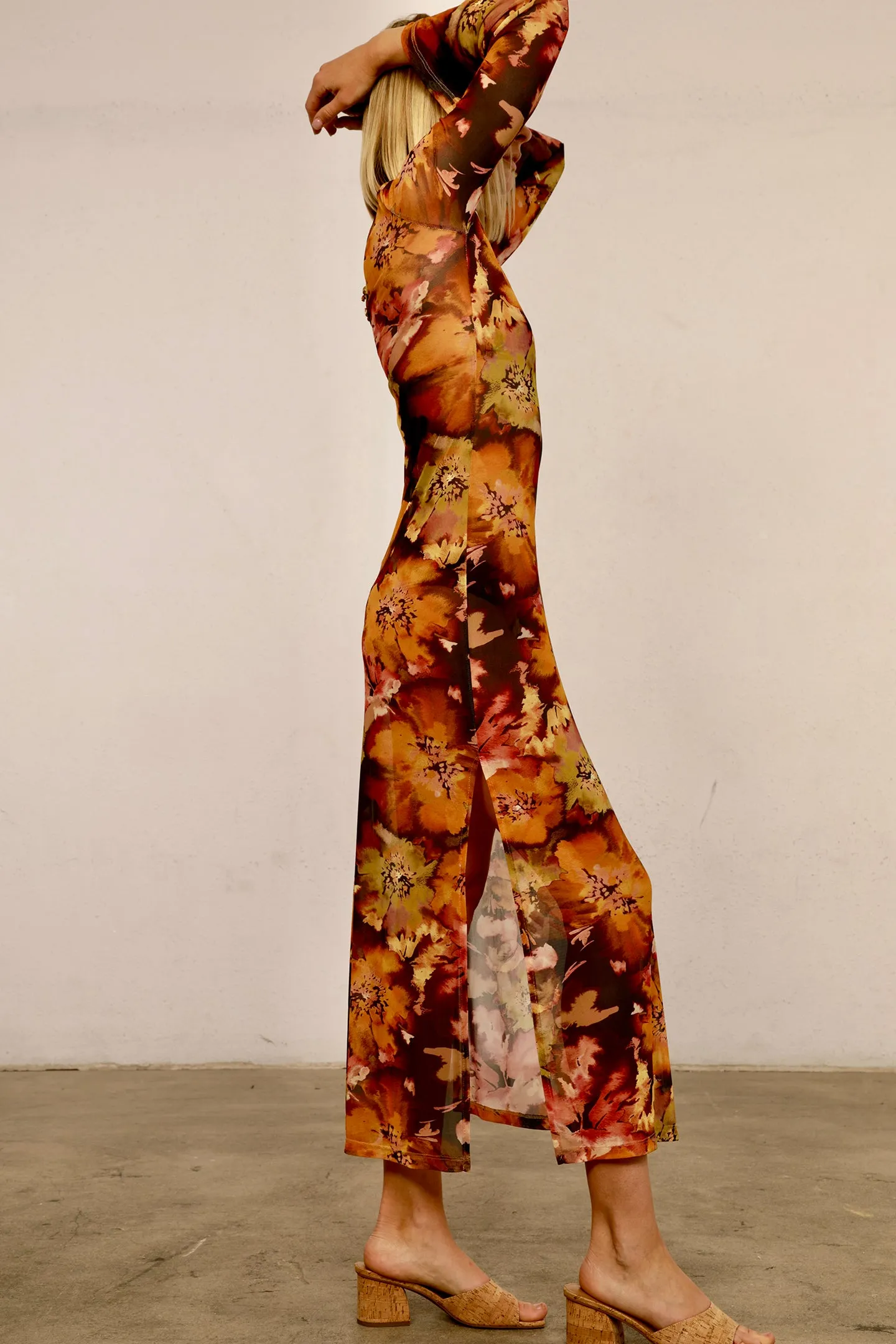 Printed Mesh Maxi Cover sold by Nightcap product image thumbnail 4