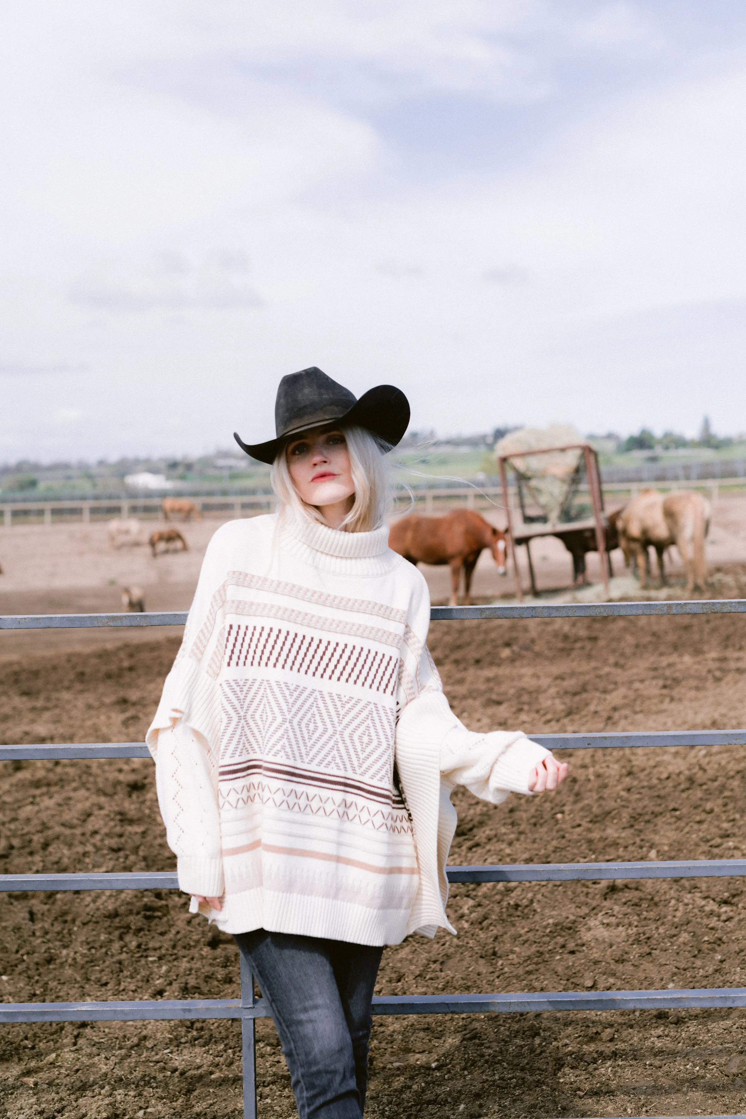 Gone With The West Poncho sold by Nightcap product image thumbnail 2