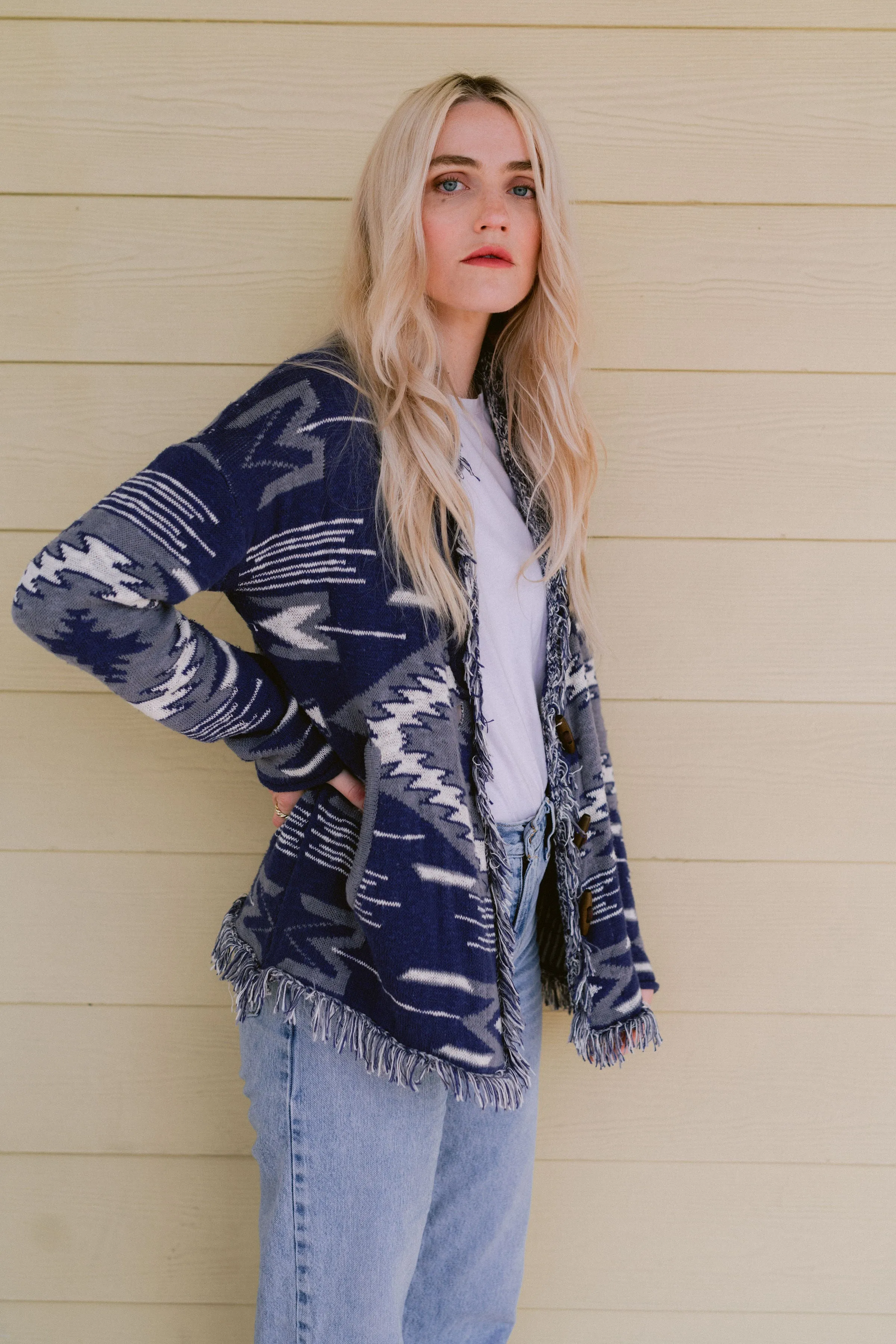 Aztec Arrow Cardigan sold by Nightcap product image thumbnail 2