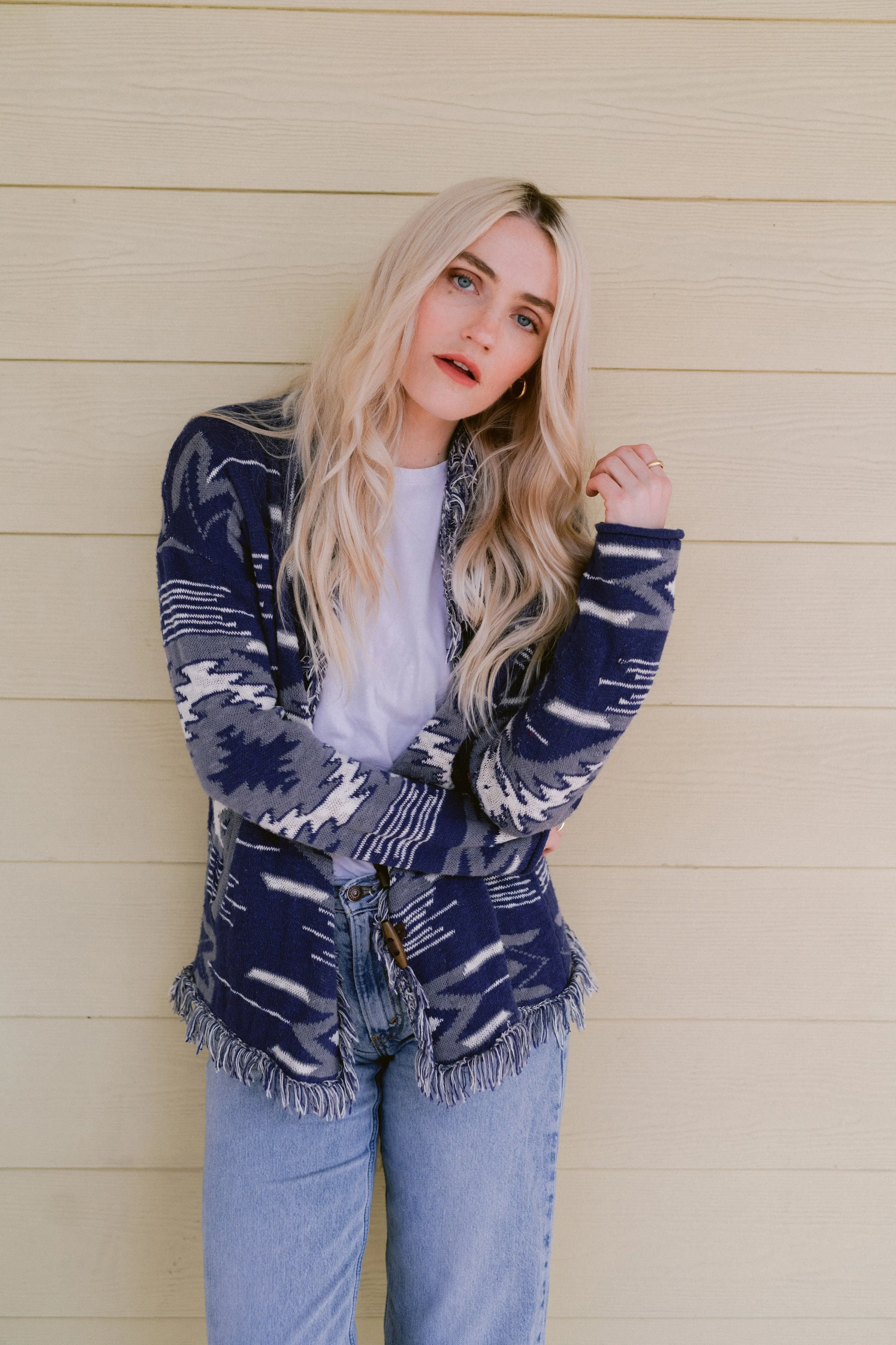 Aztec Arrow Cardigan sold by Nightcap product image thumbnail 3