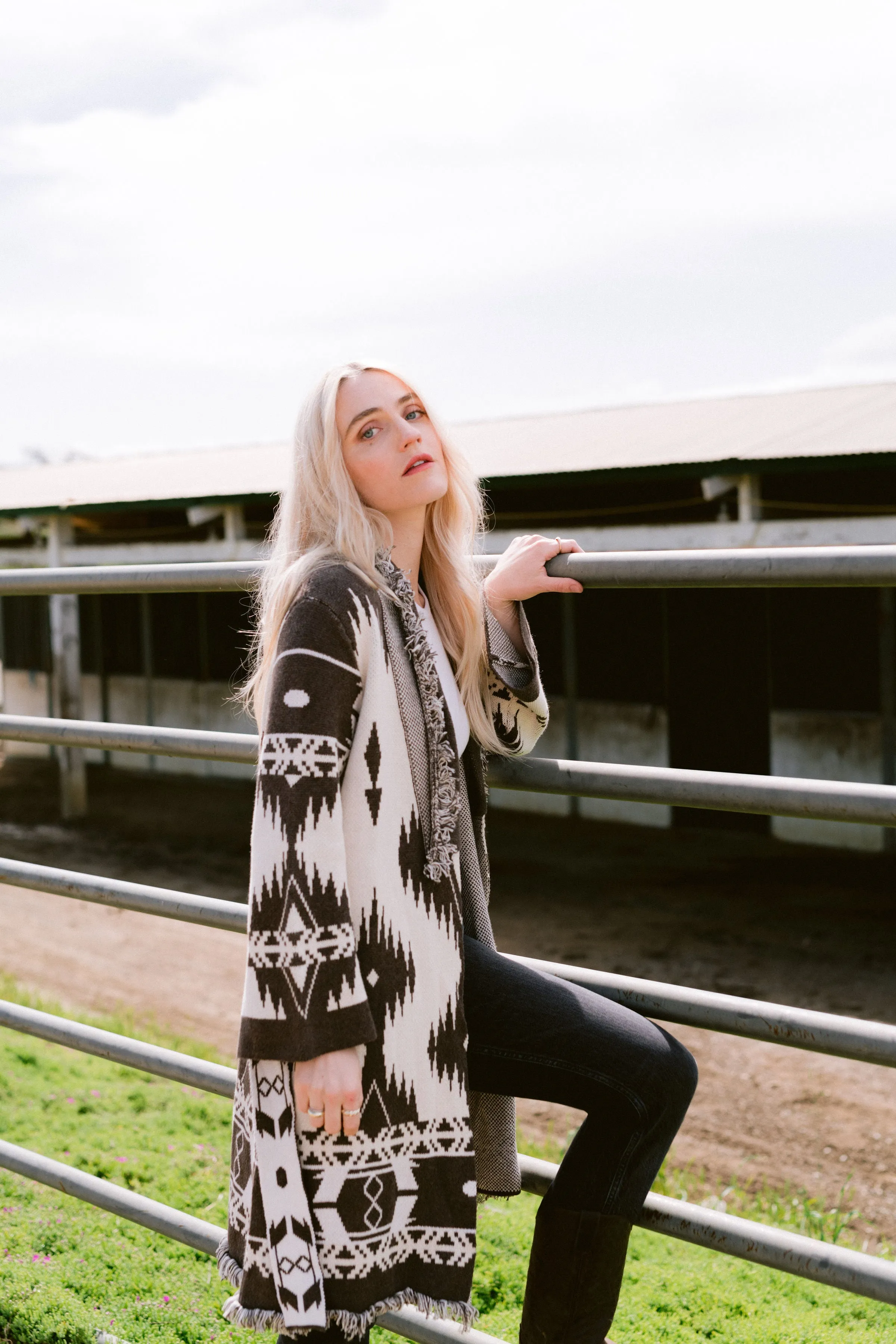 Aztec Robe Cardigan Wrap sold by Nightcap product image thumbnail 5