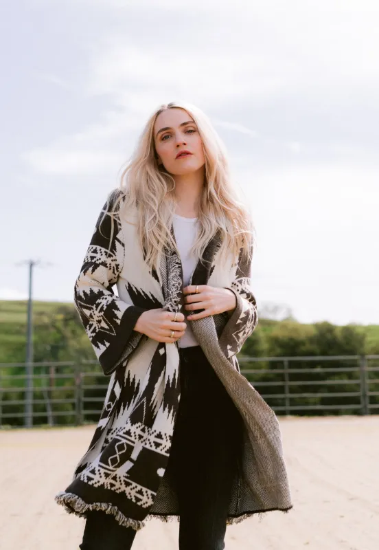 Aztec Robe Cardigan Wrap made by Nightcap