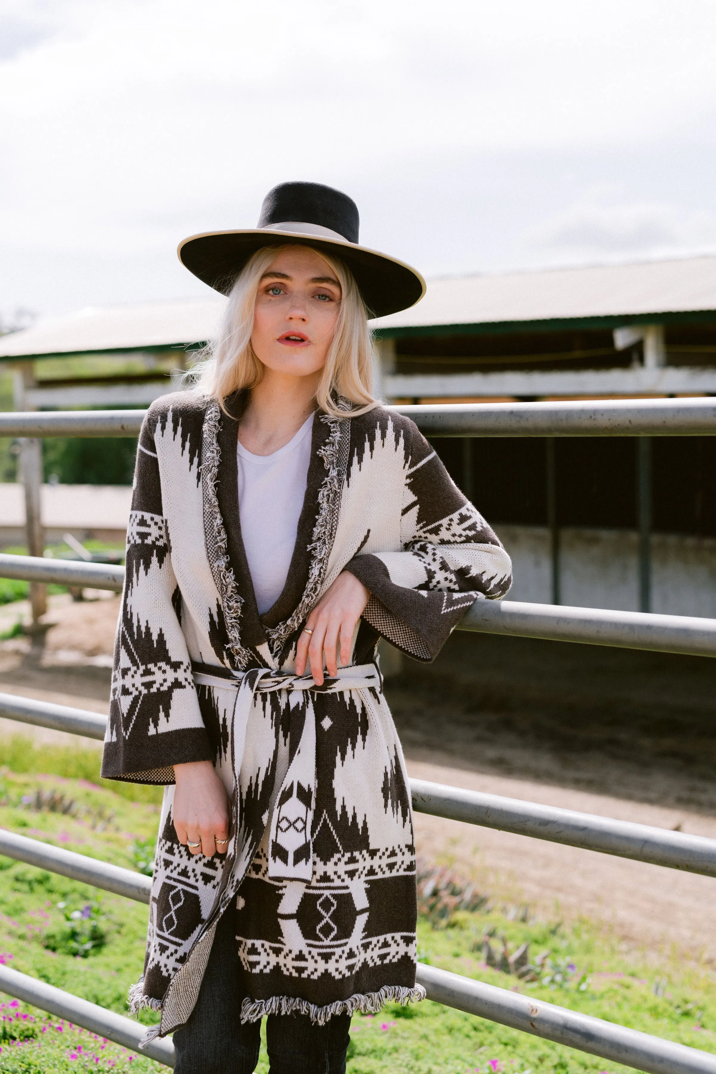 Aztec Robe Cardigan Wrap sold by Nightcap product image thumbnail 3