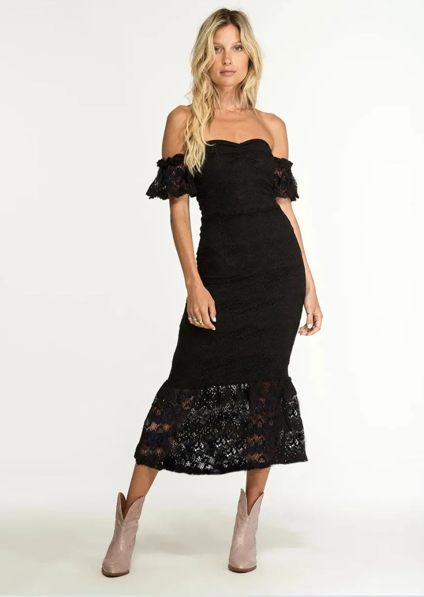 Flutter Dixie Lace Midi sold by Nightcap