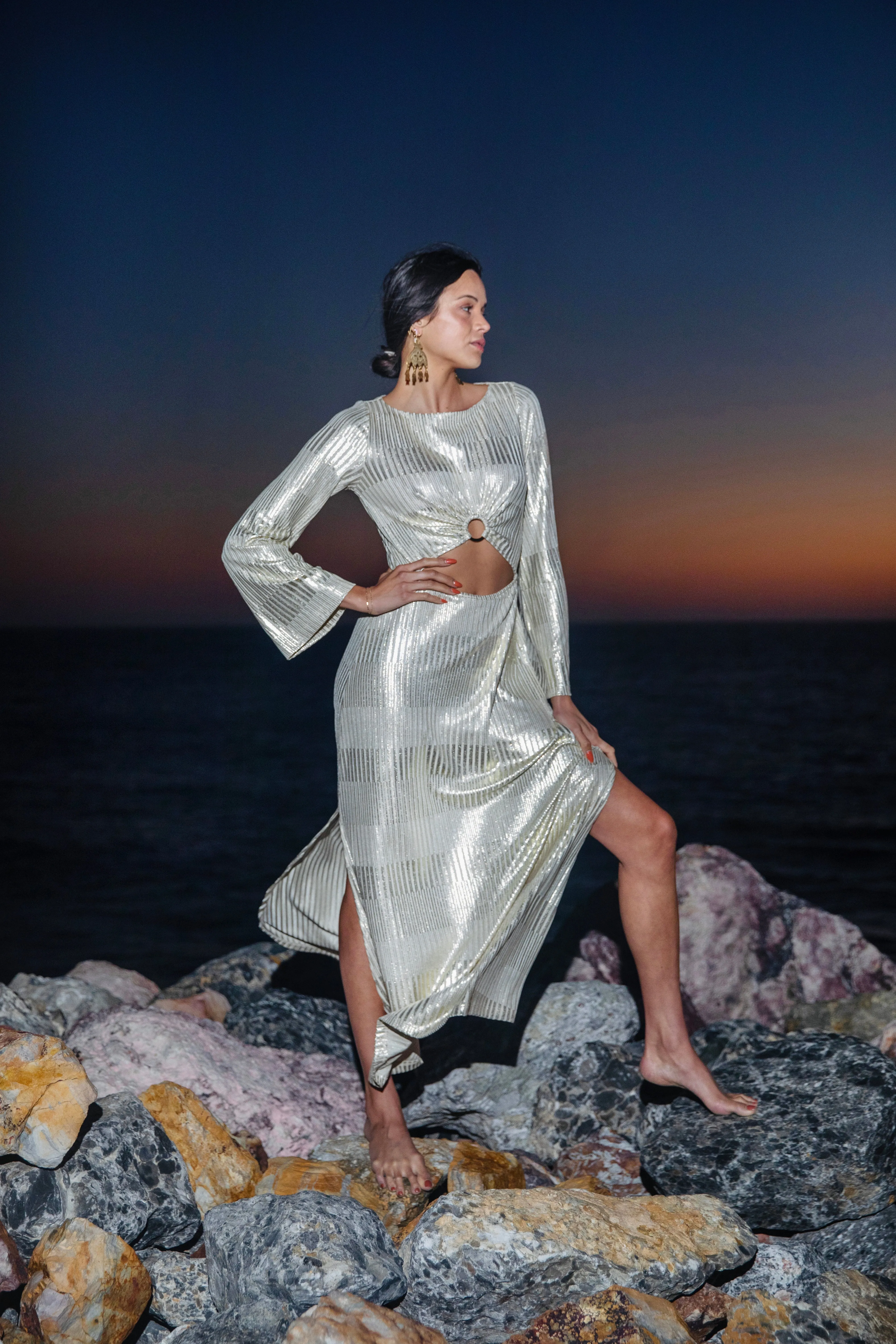 Starlit Cutout Gown sold by Nightcap product image thumbnail 5
