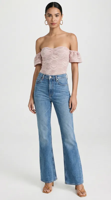 Flutter Lace Bodysuit made by Nightcap