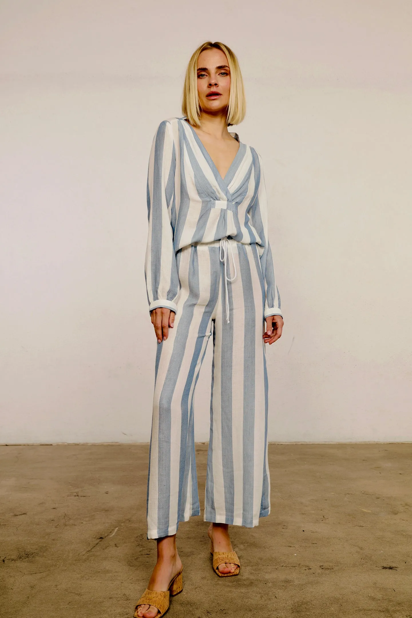 Playa Stripe Blouse sold by Nightcap product image thumbnail 5