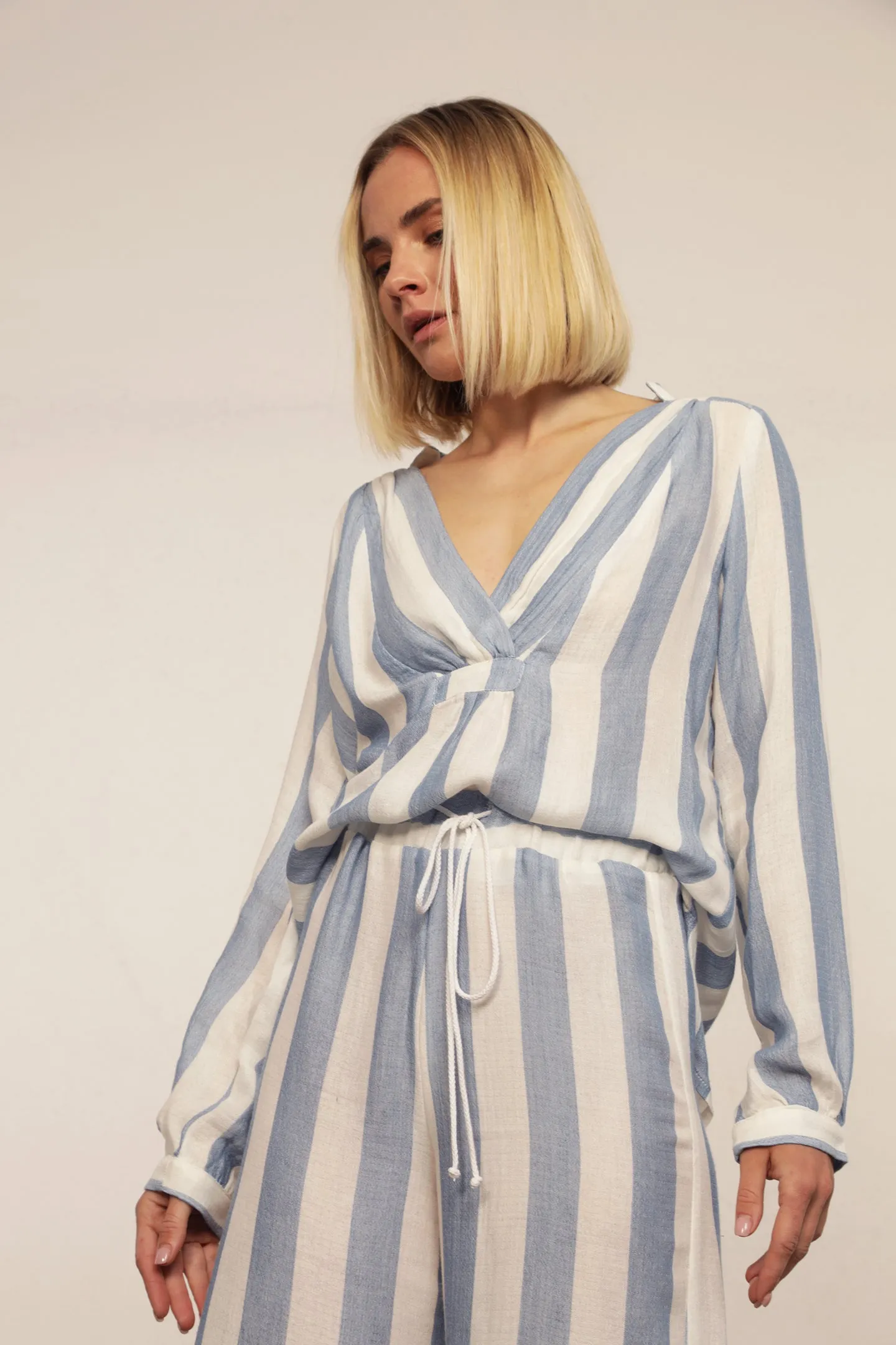 Playa Stripe Blouse sold by Nightcap product image thumbnail 3