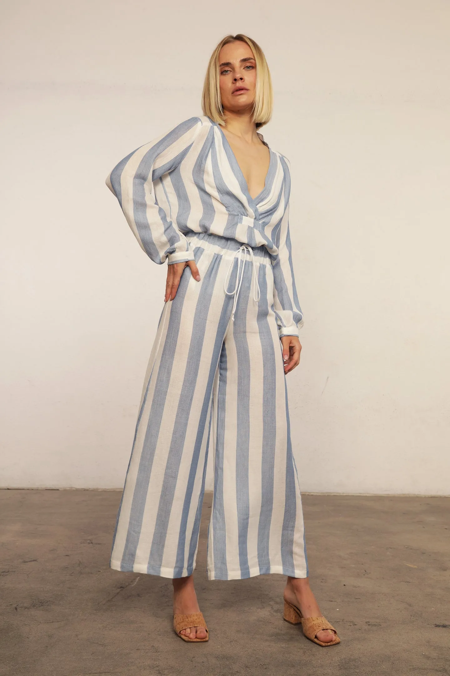 Playa Stripe Pant sold by Nightcap product image thumbnail 4