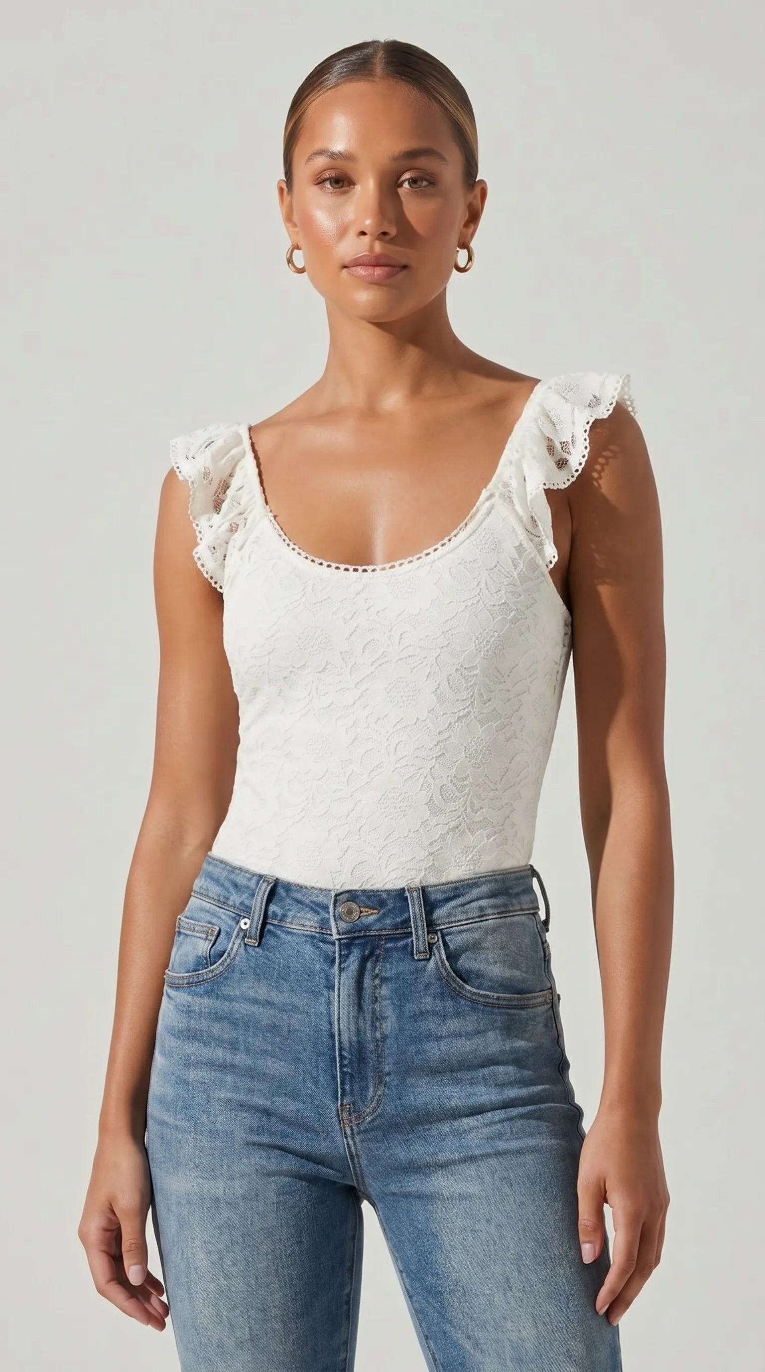 Sunflower Lace Bodysuit sold by Nightcap product image thumbnail 3