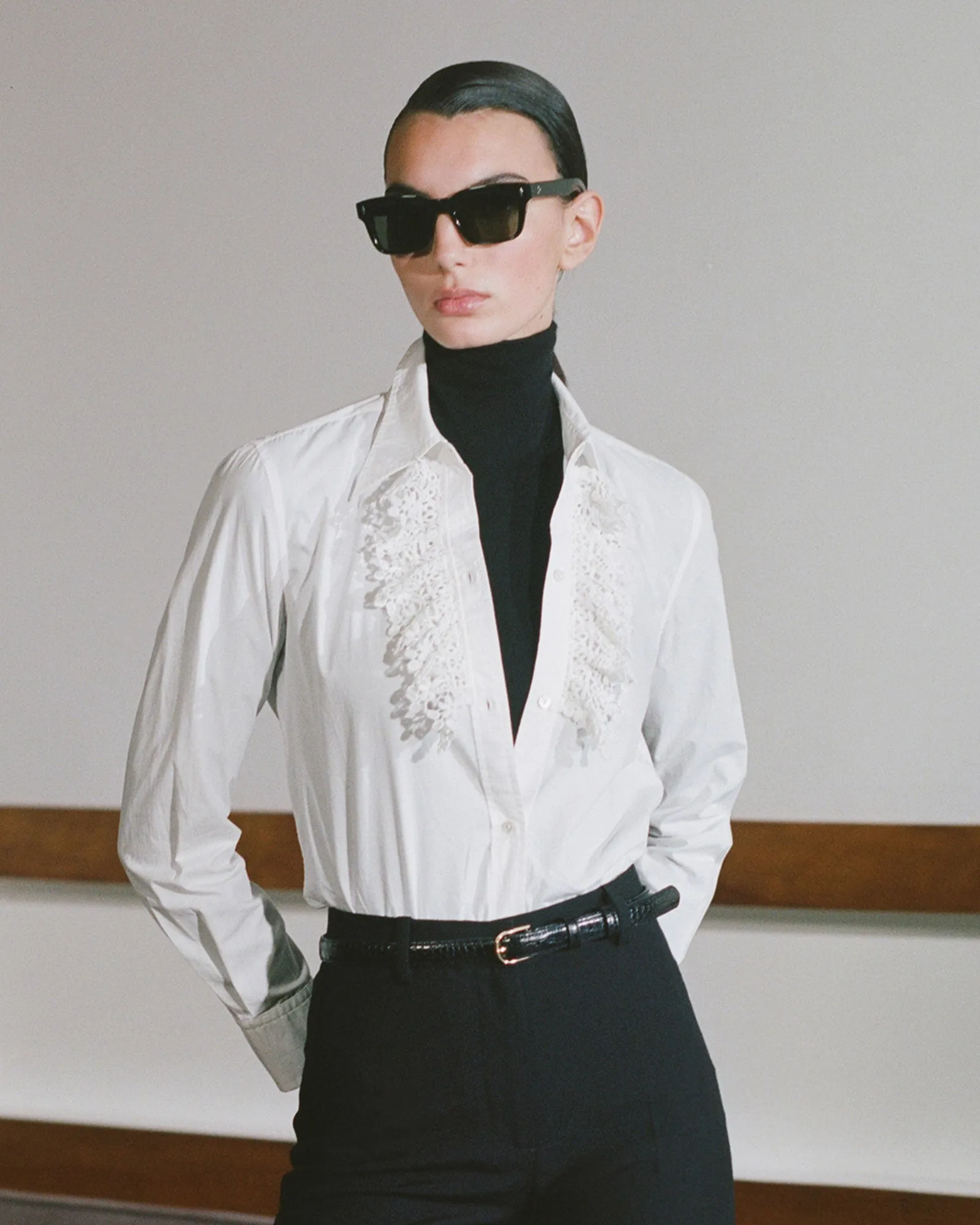 REINA SHIRT sold by Nili Lotan product image thumbnail 2