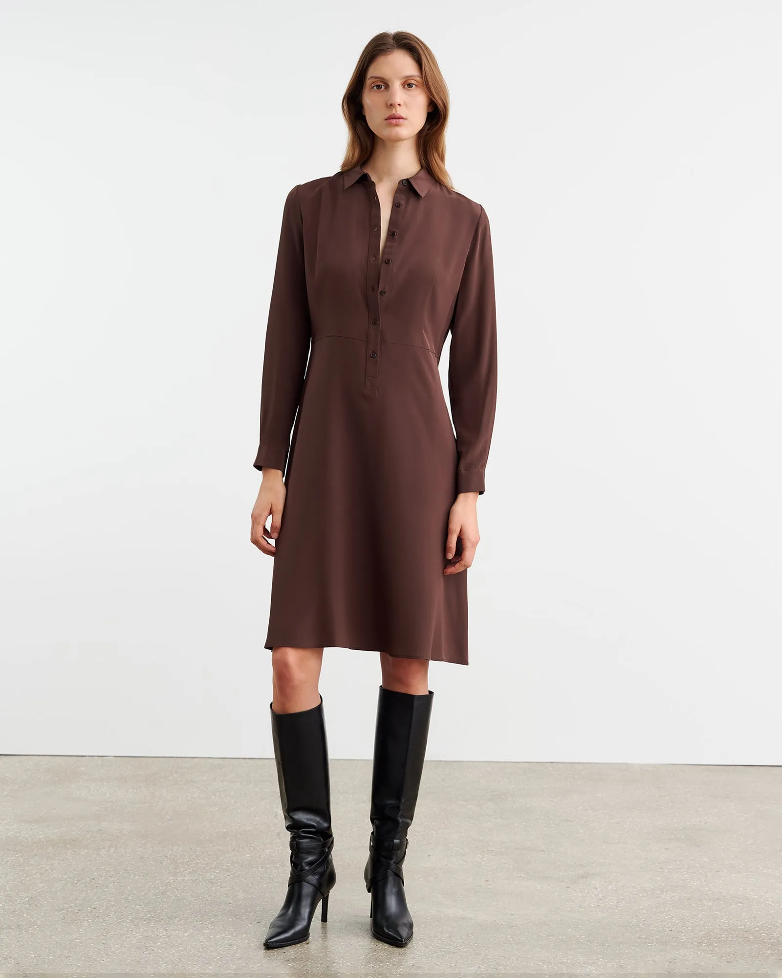 EVE SHIRT DRESS sold by Nili Lotan