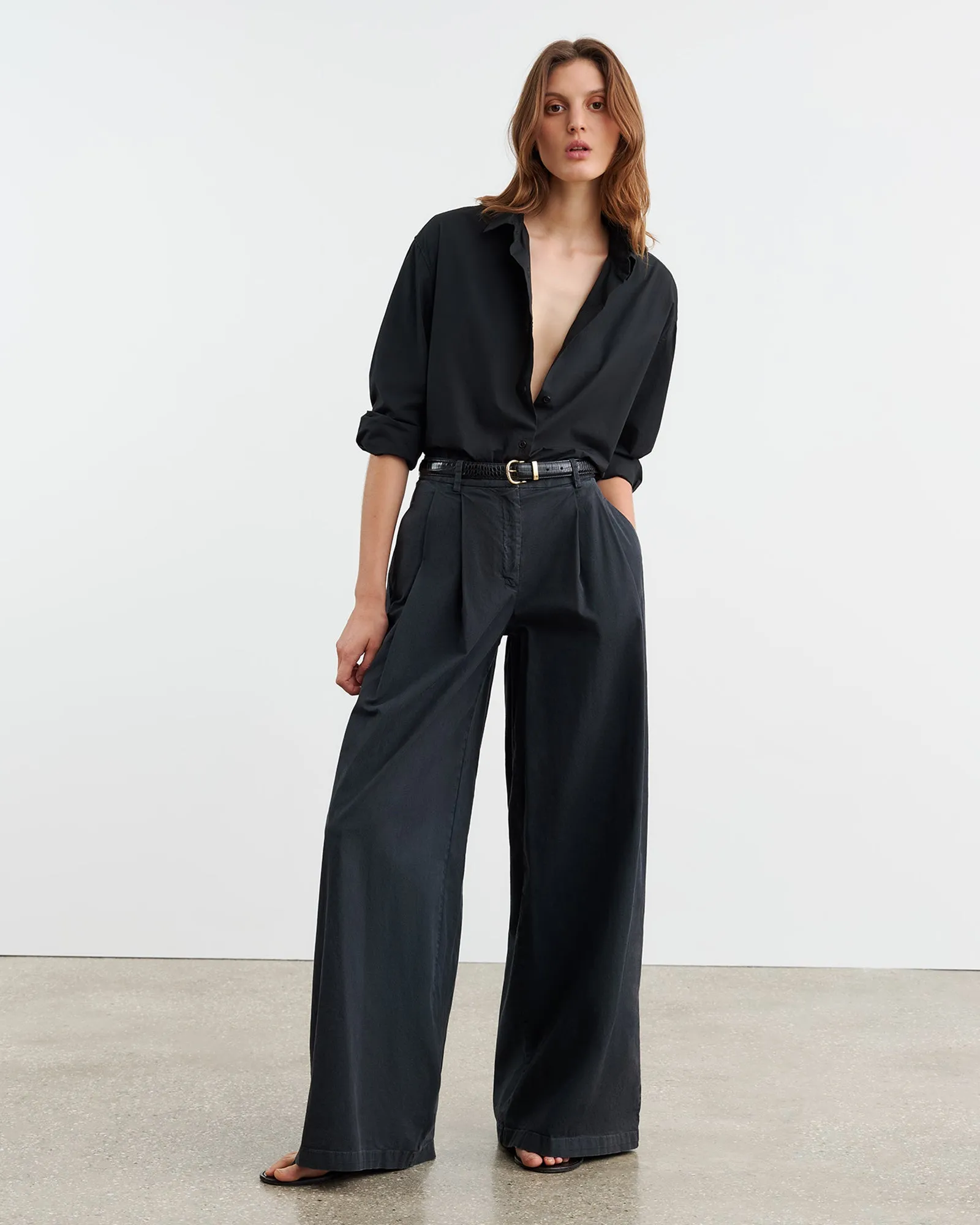 COTTON DILLON PANT sold by Nili Lotan