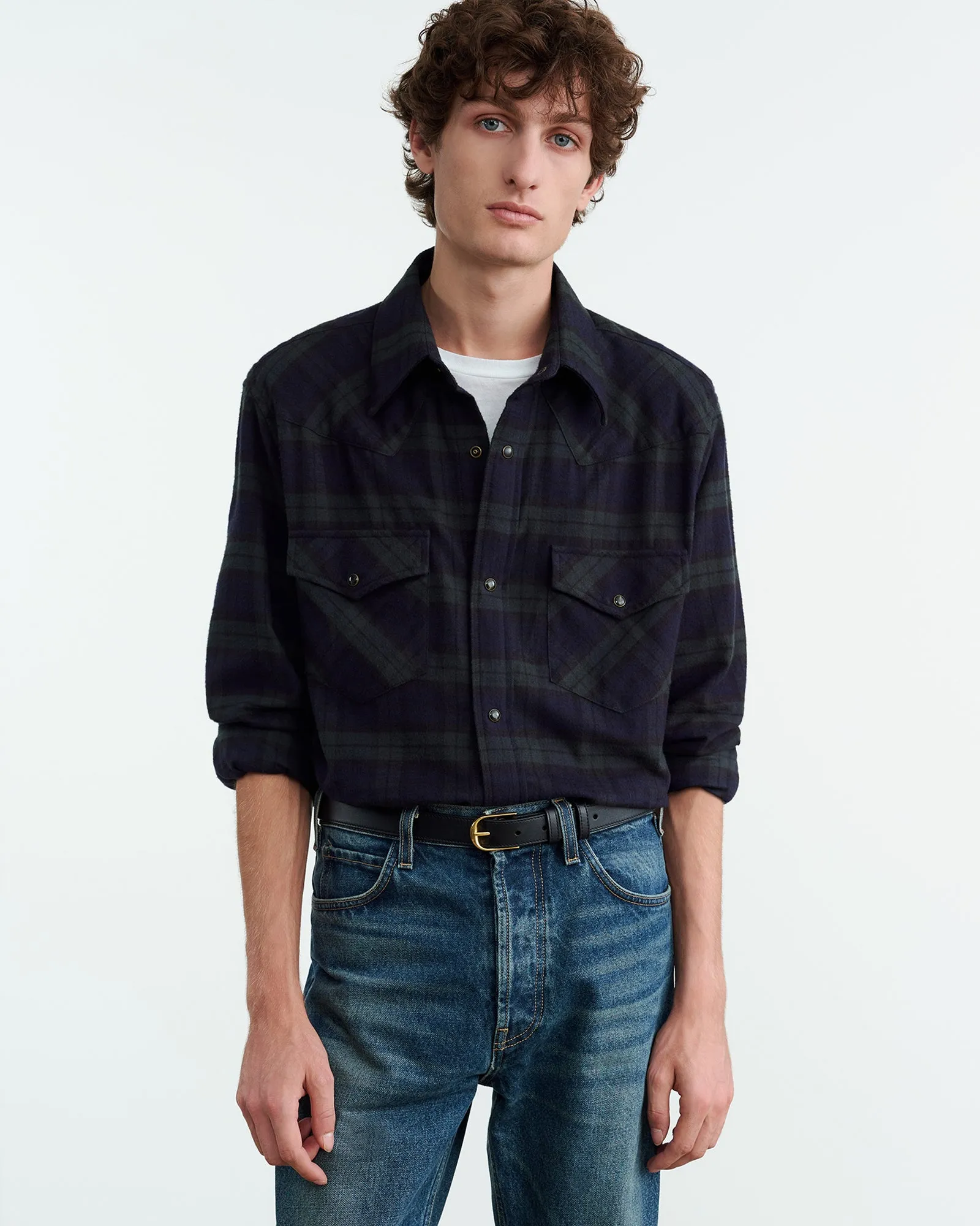 TRAVIS SHIRT sold by Nili Lotan