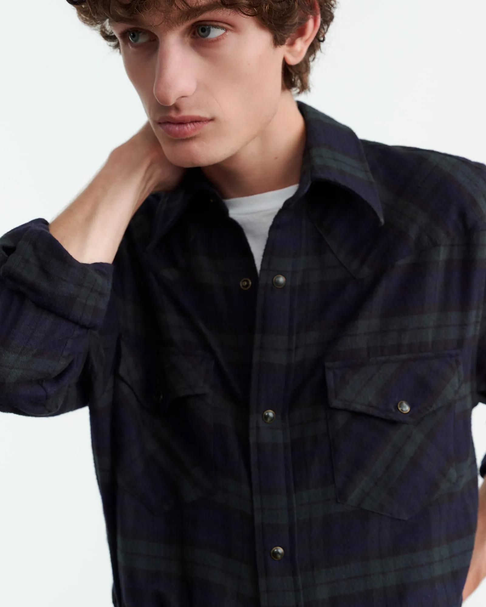 TRAVIS SHIRT sold by Nili Lotan product image thumbnail 3