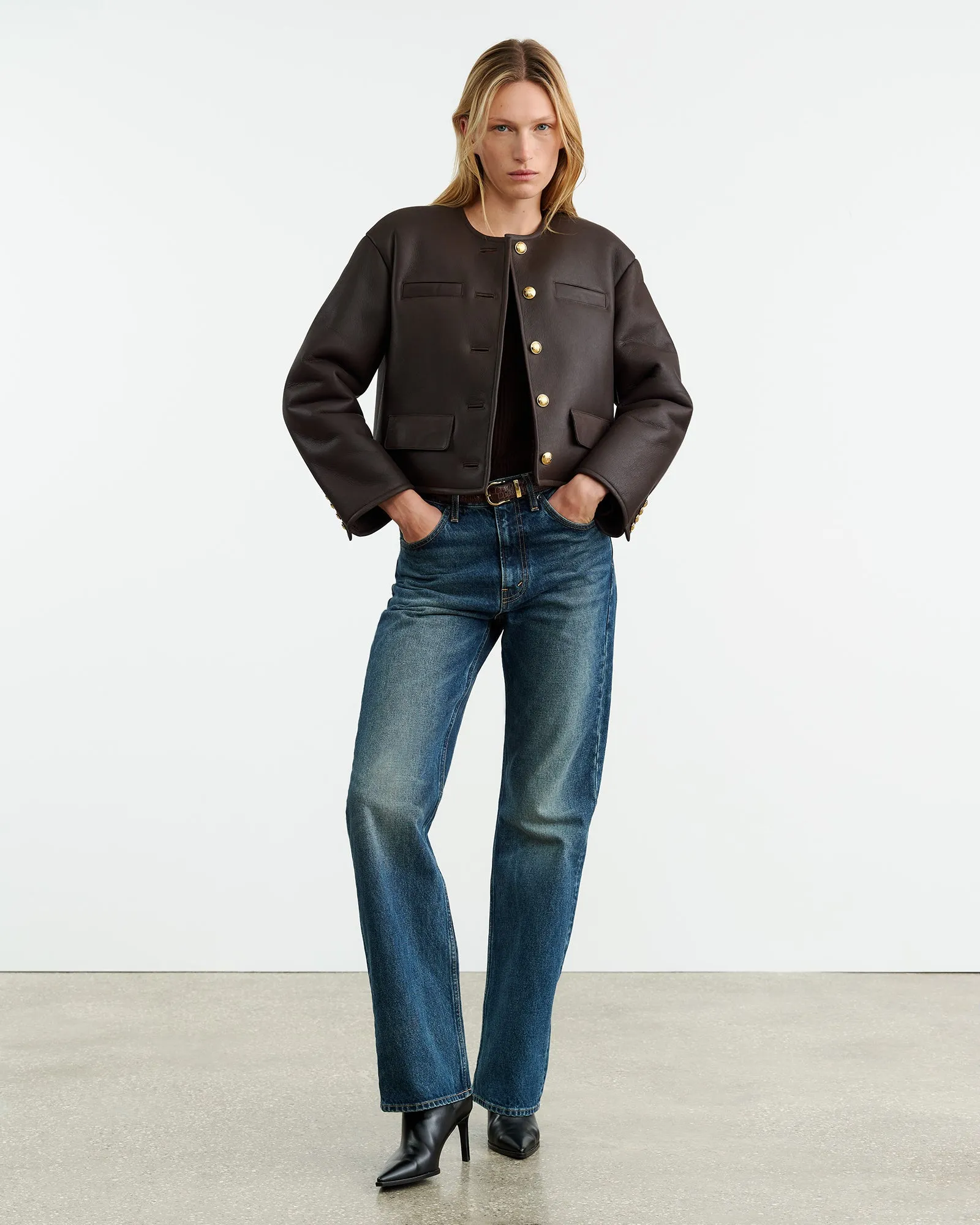 SELINA SHEARLING JACKET sold by Nili Lotan product image thumbnail 4