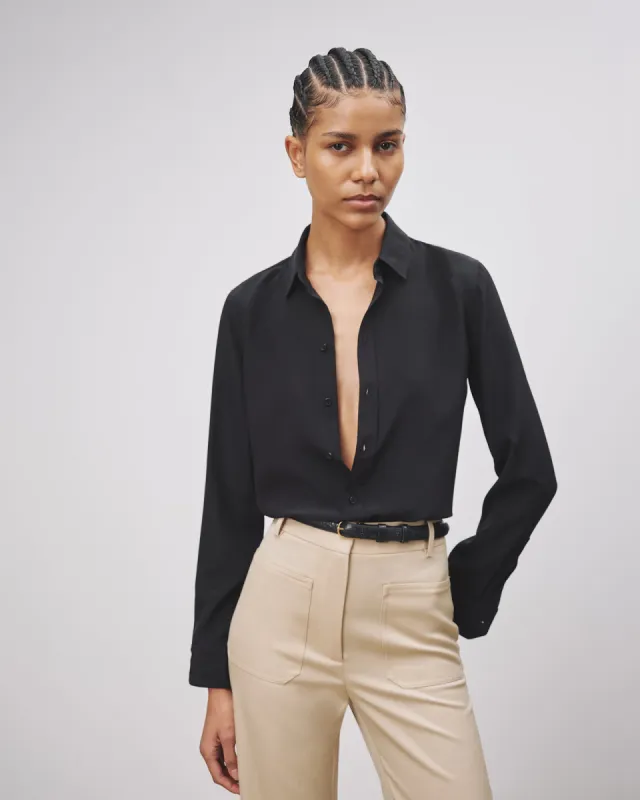 GAIA SILK SHIRT sold by Nili Lotan