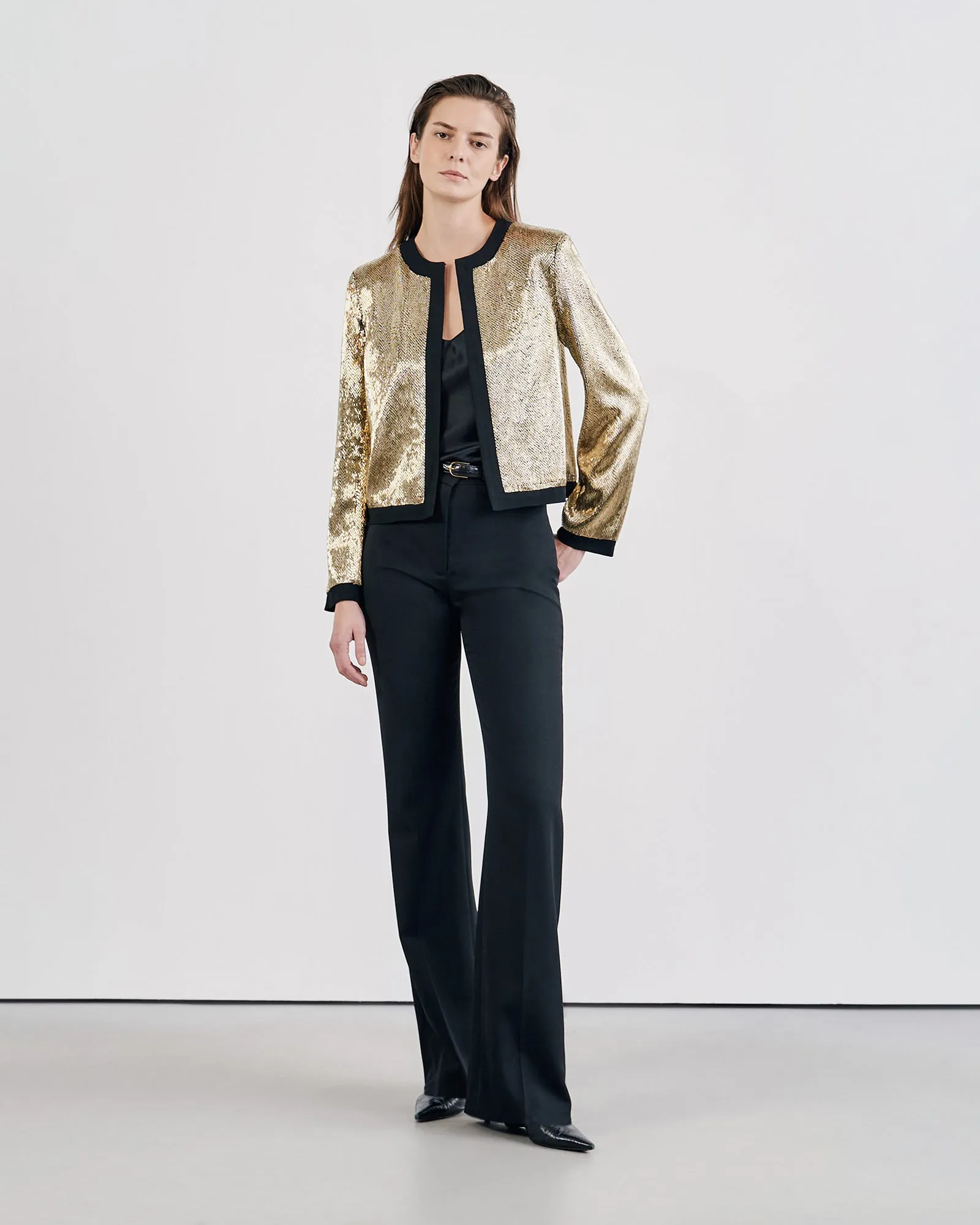 MINOU BEADED JACKET sold by Nili Lotan product image thumbnail 3