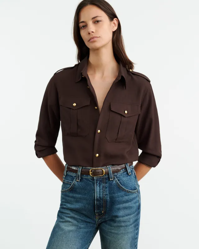 JEANETTE SHIRT sold by Nili Lotan