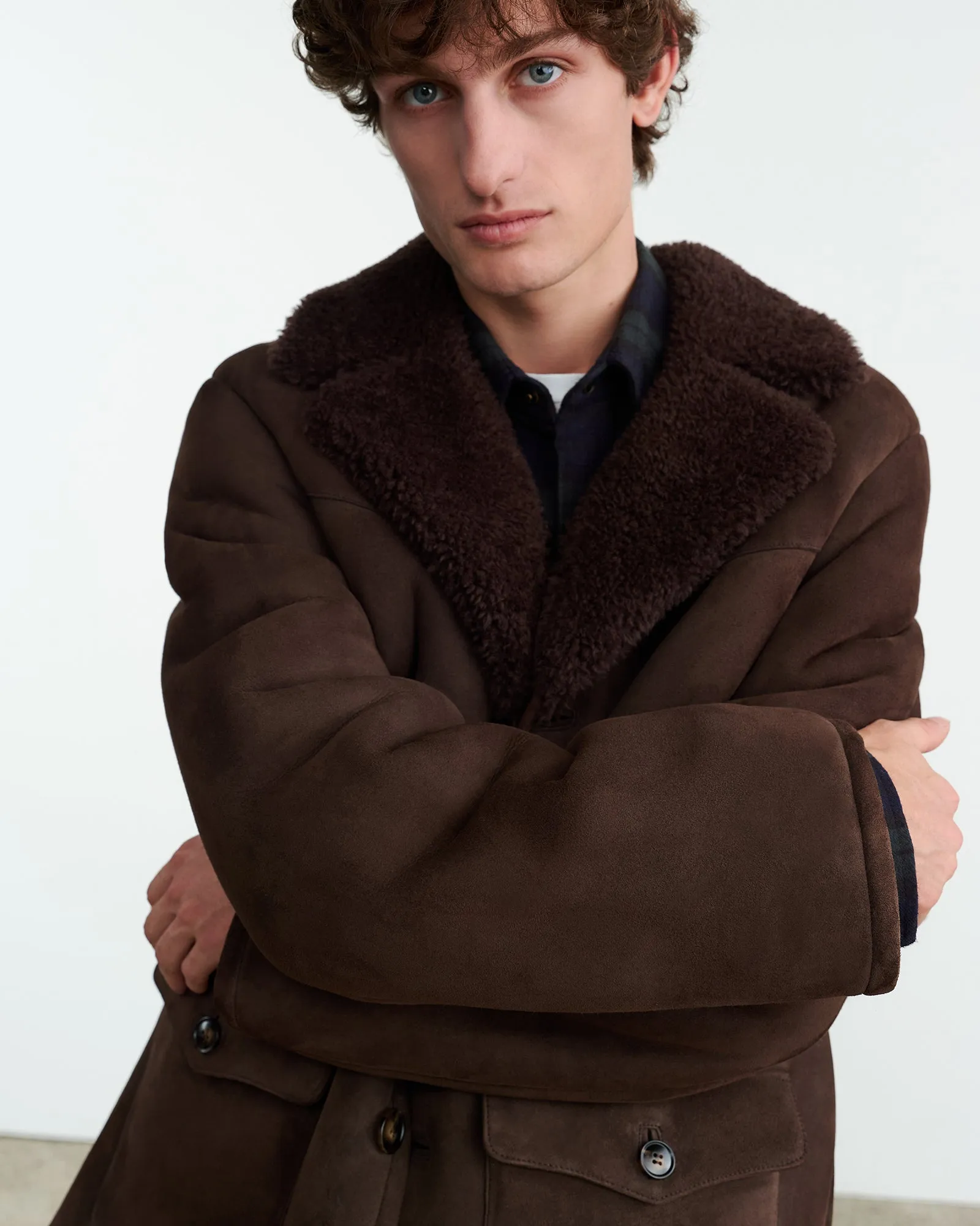 GOSHEN SHEARLING COAT sold by Nili Lotan product image thumbnail 3
