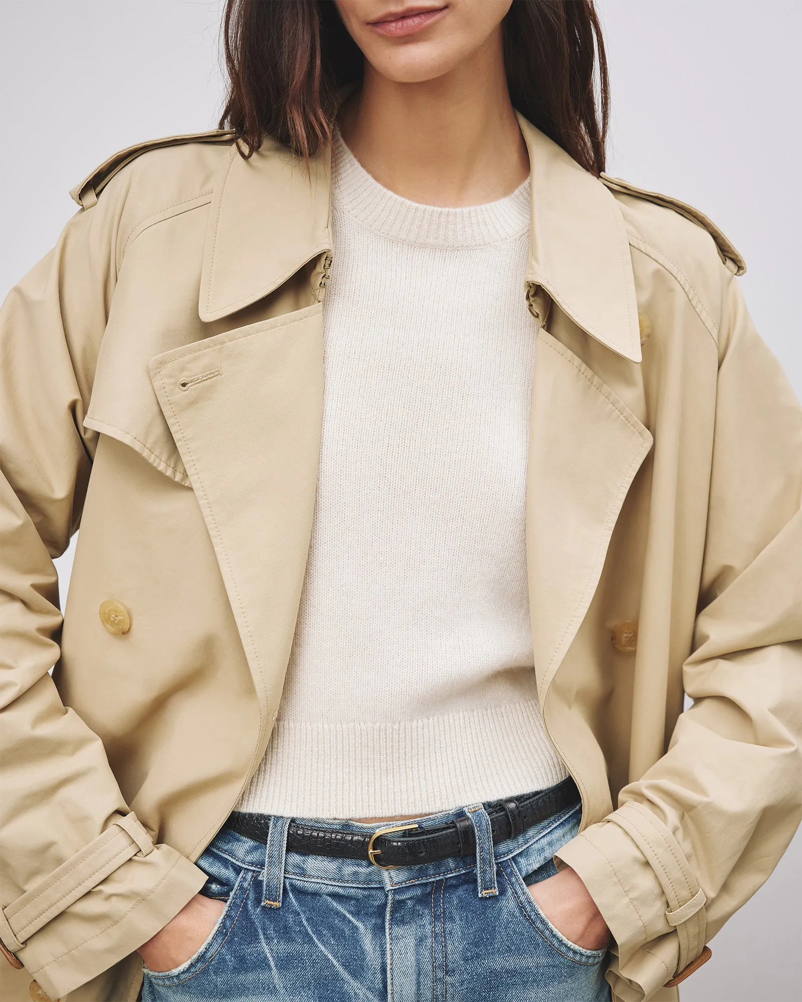 TANNER TRENCH COAT sold by Nili Lotan product image thumbnail 3