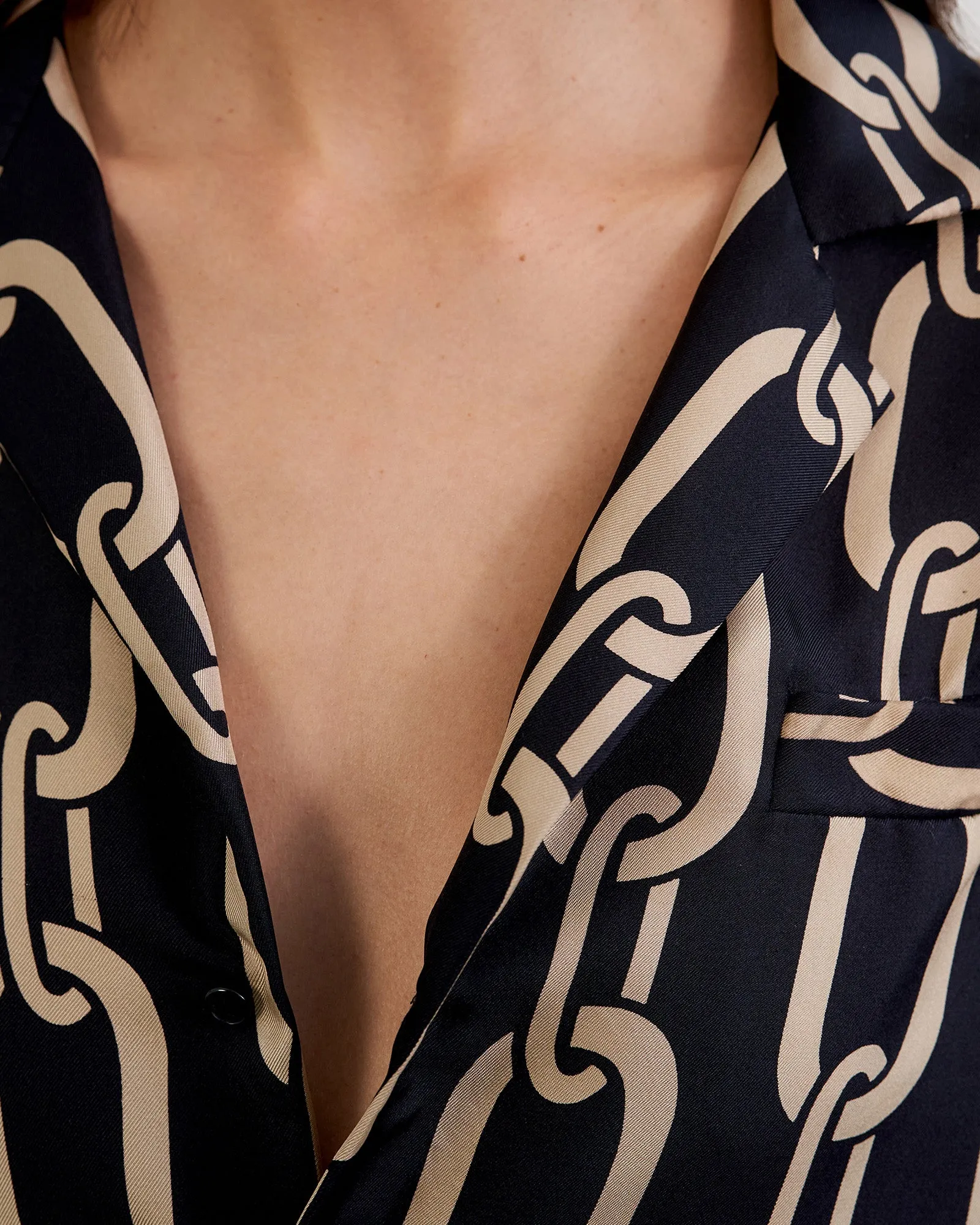 JUSTE PYJAMA SHIRT sold by Nili Lotan product image thumbnail 3