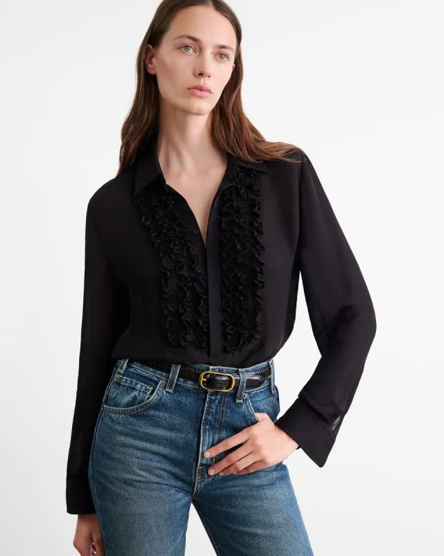 MARISA SILK SHIRT sold by Nili Lotan