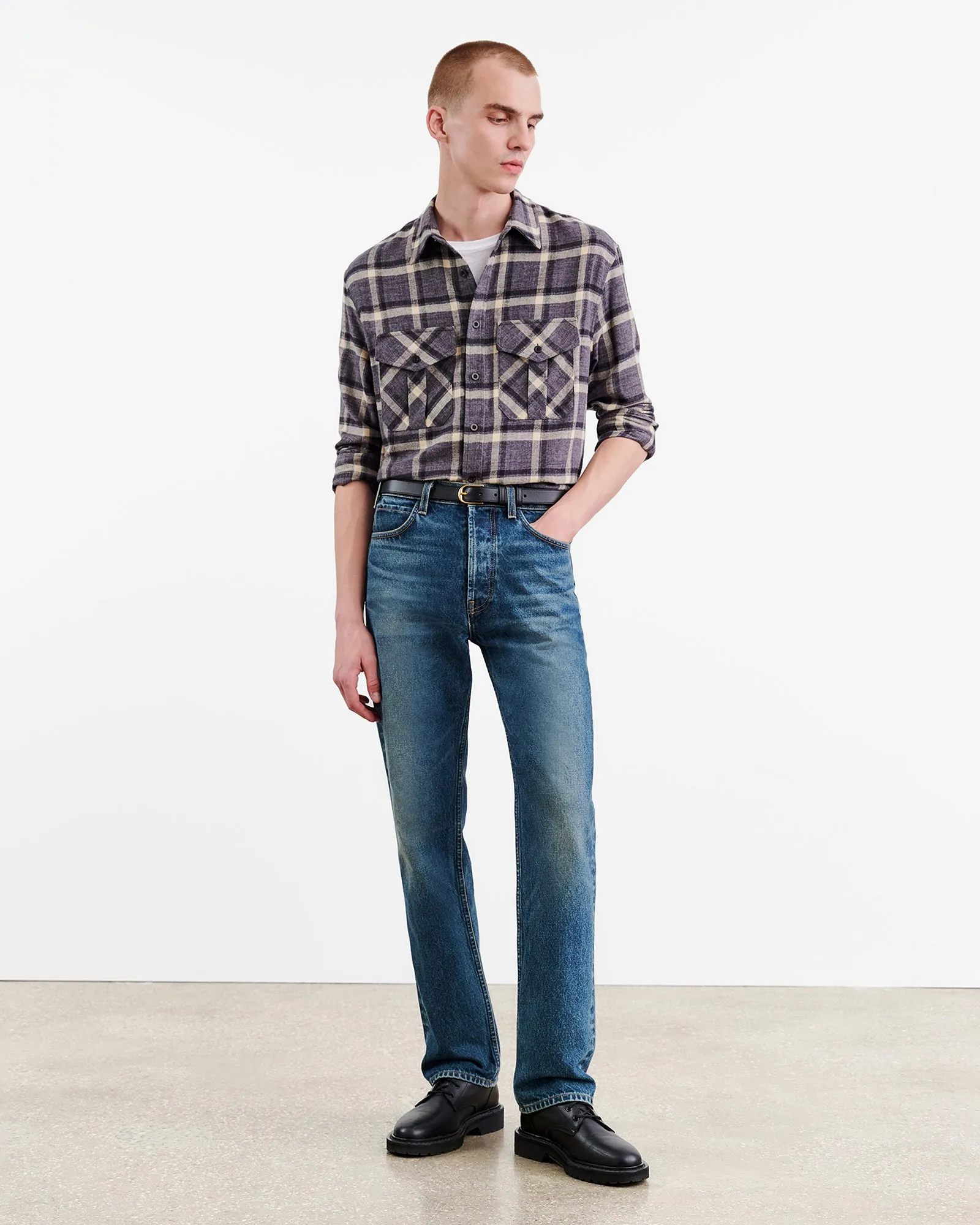 CHRISTOPHE SHIRT sold by Nili Lotan product image thumbnail 4