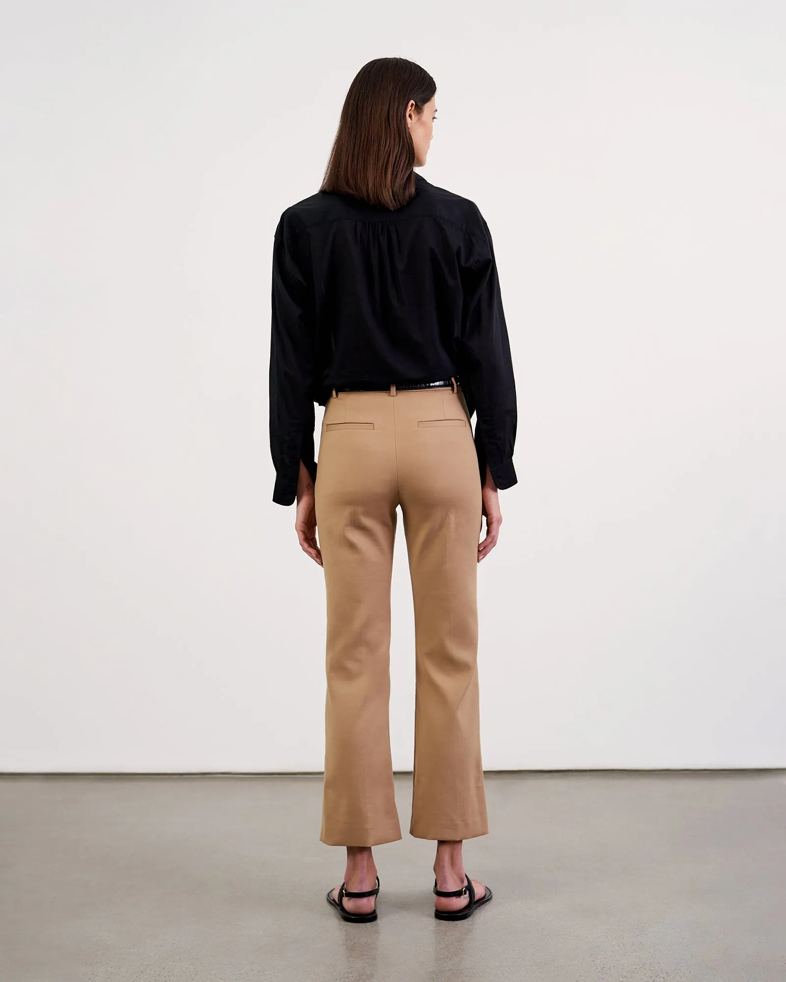 CROPPED CORETTE PANT sold by Nili Lotan product image thumbnail 4