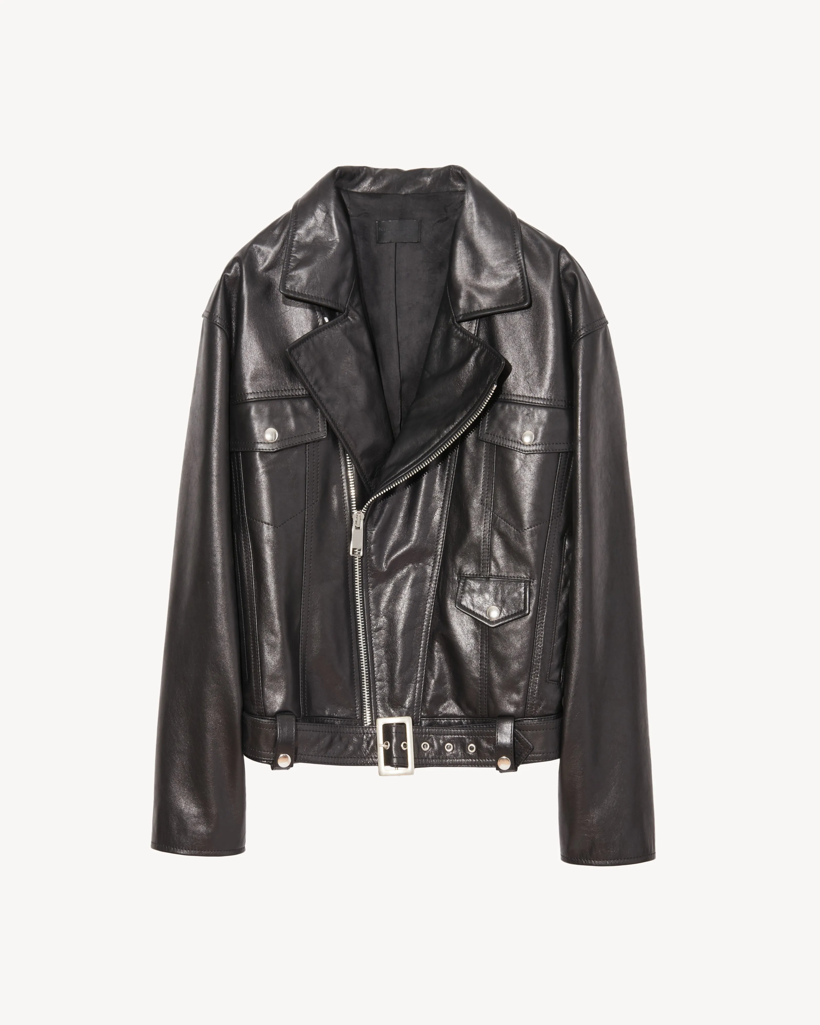 LENNY LEATHER BIKER JACKET sold by Nili Lotan product image thumbnail 2