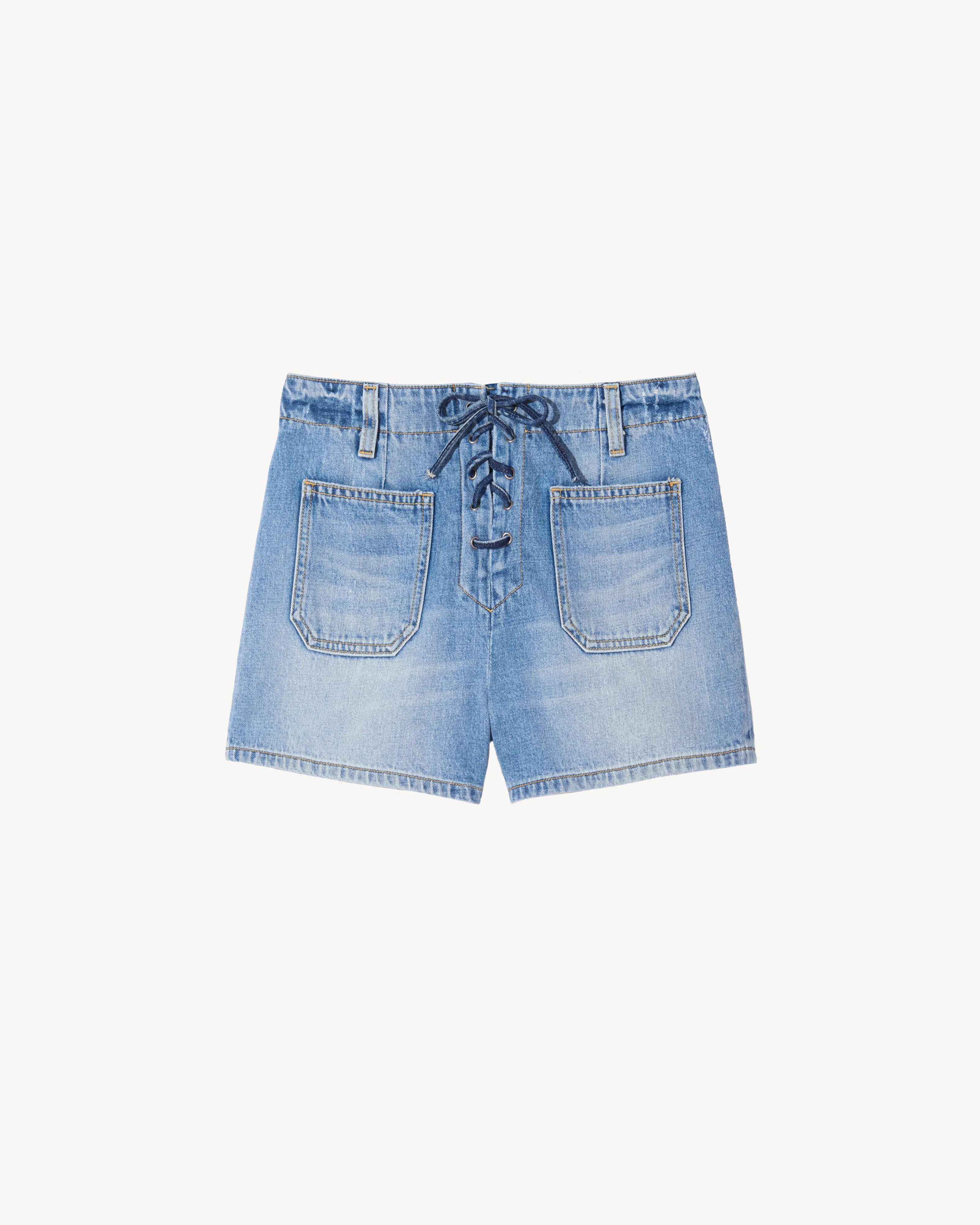 ROMANE LACE UP SHORT sold by Nili Lotan product image thumbnail 2