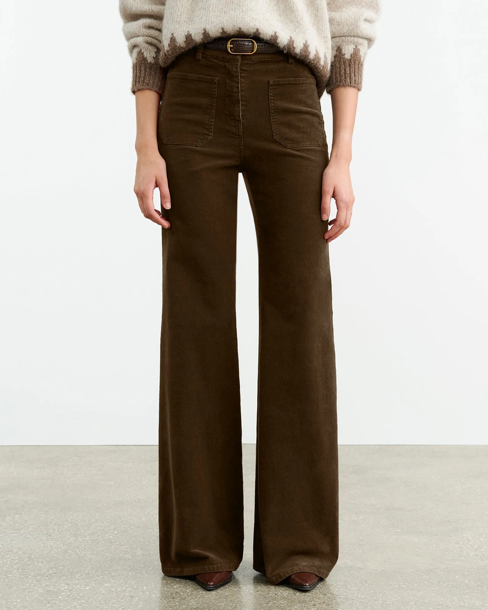FLORENCE CORDUROY PANT sold by Nili Lotan product image thumbnail 4