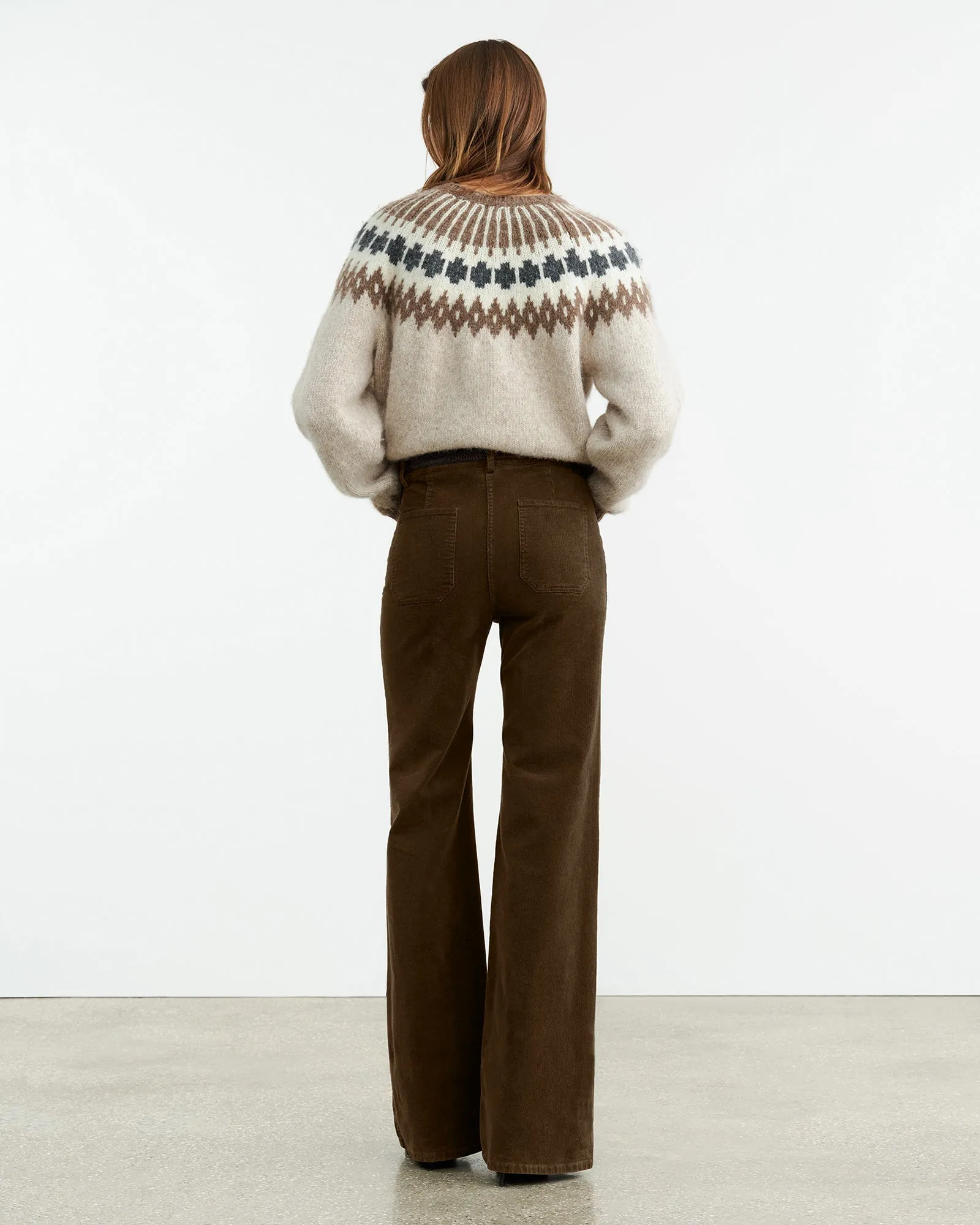 FLORENCE CORDUROY PANT sold by Nili Lotan product image thumbnail 5