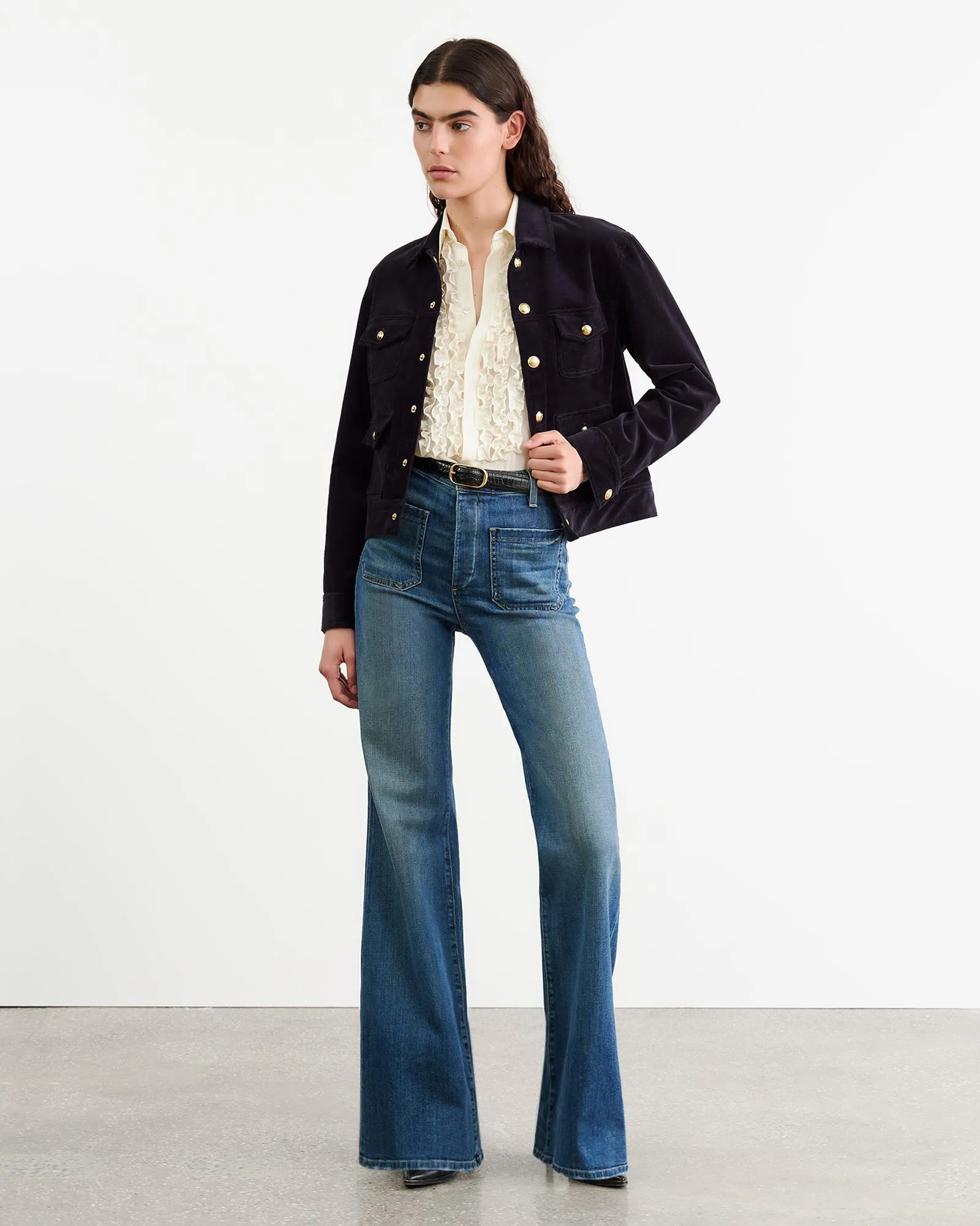 LIZETH CORDUROY JACKET sold by Nili Lotan product image thumbnail 4