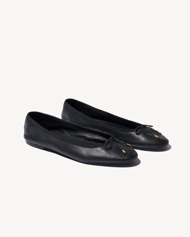 LEATHER BALLET FLAT sold by Nili Lotan
